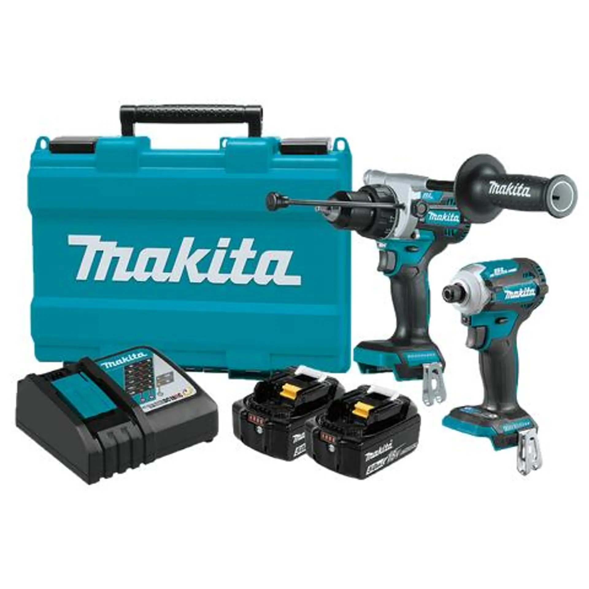 Makita LXT Cordless Hammer Drill and Impact Driver 18V 5Ah