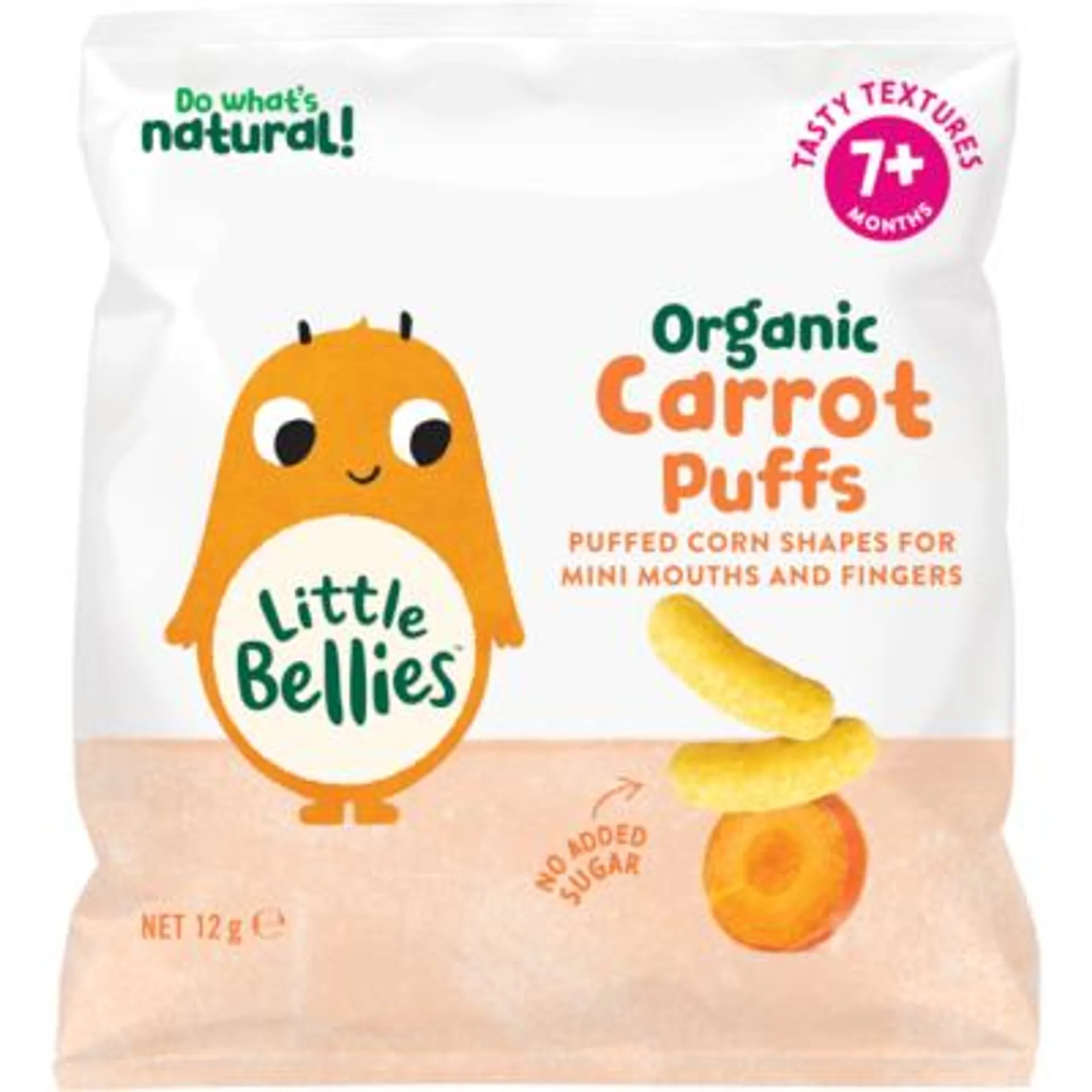 Little Bellies Organic Carrot Puffs 7+ Months