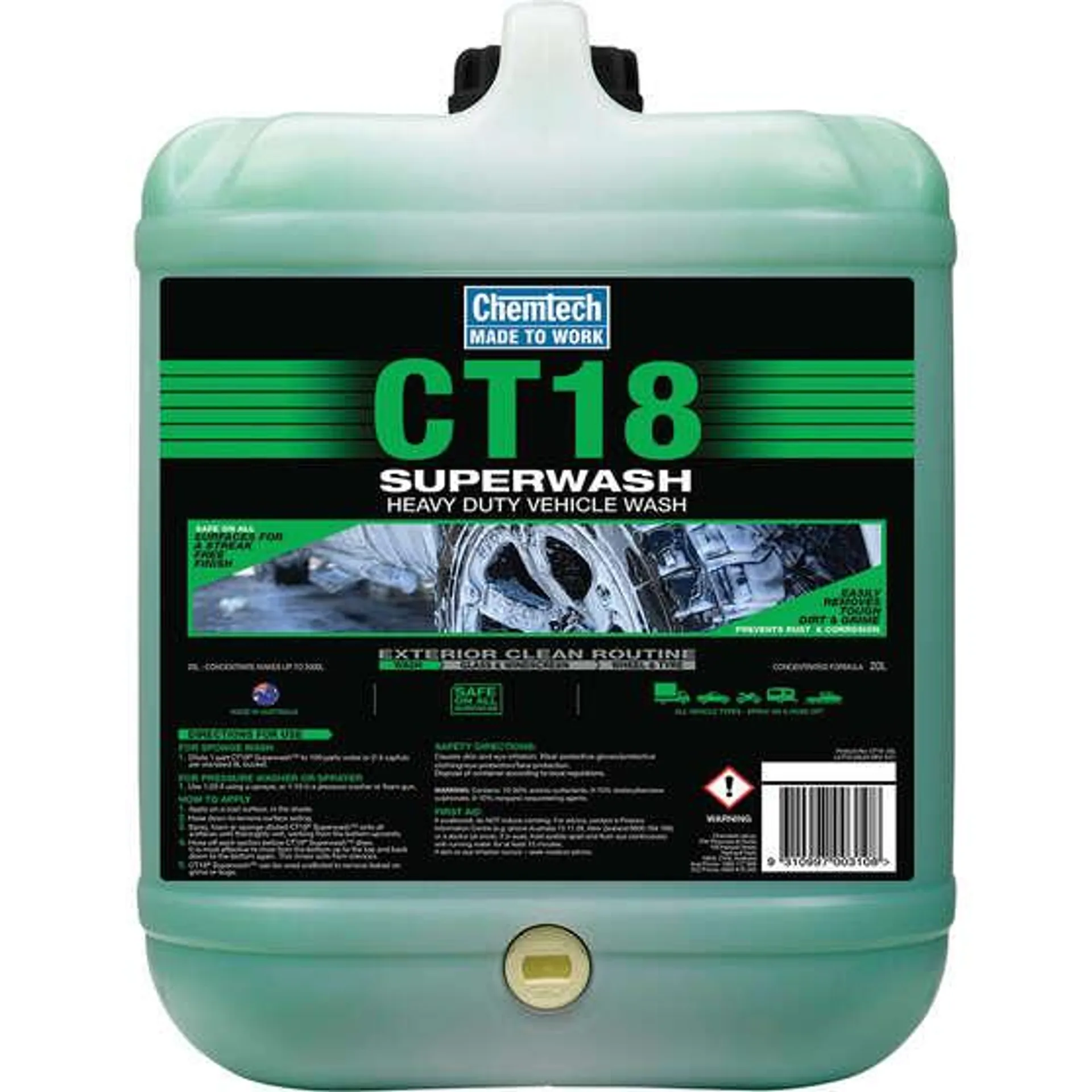 Chemtech CT18 Superwash 20 Litre