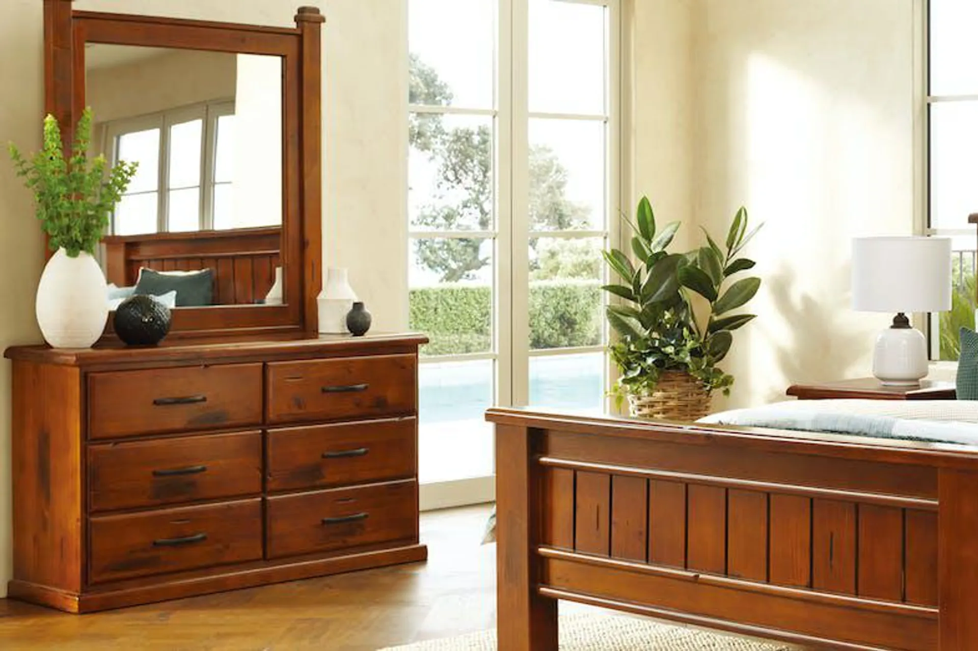 Rye Dresser and Mirror