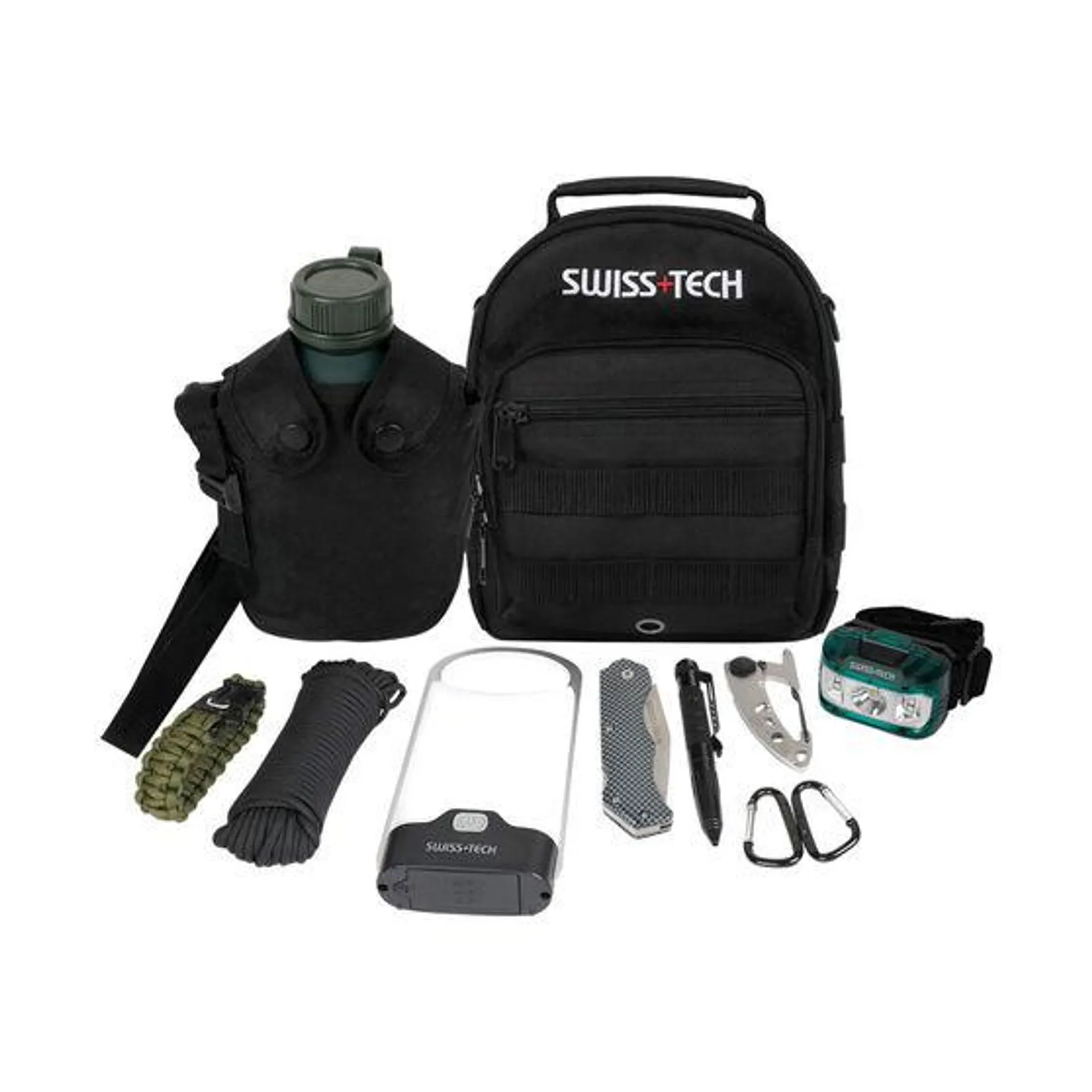 Swiss Tech Tactical Sling Bag Pack Set