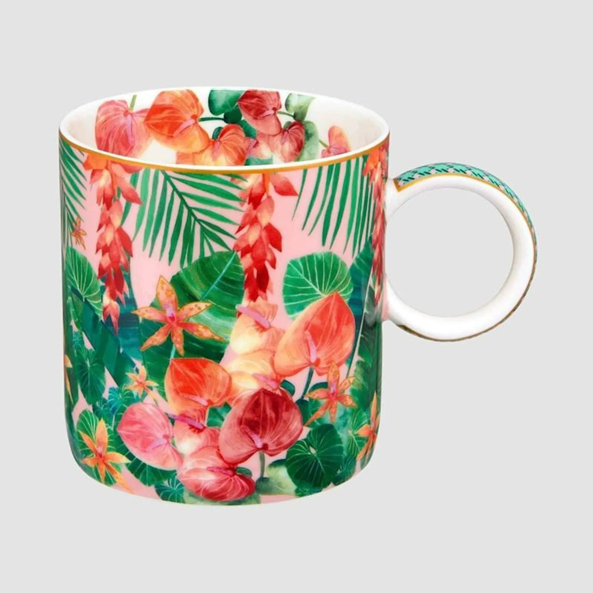 Maxwell &Williams Teas&C's Tropicana Straight Mug 380ml Pink