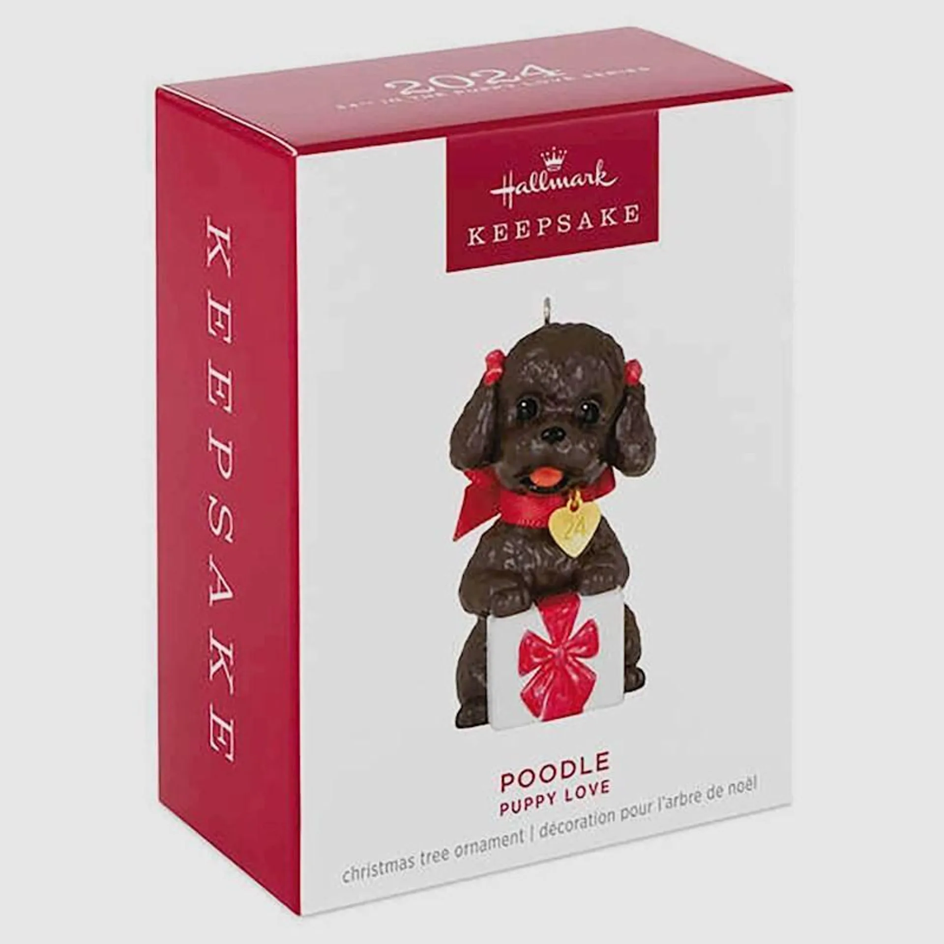 Hallmark Christmas Keepsakes 2024 Puppy Love Poodle