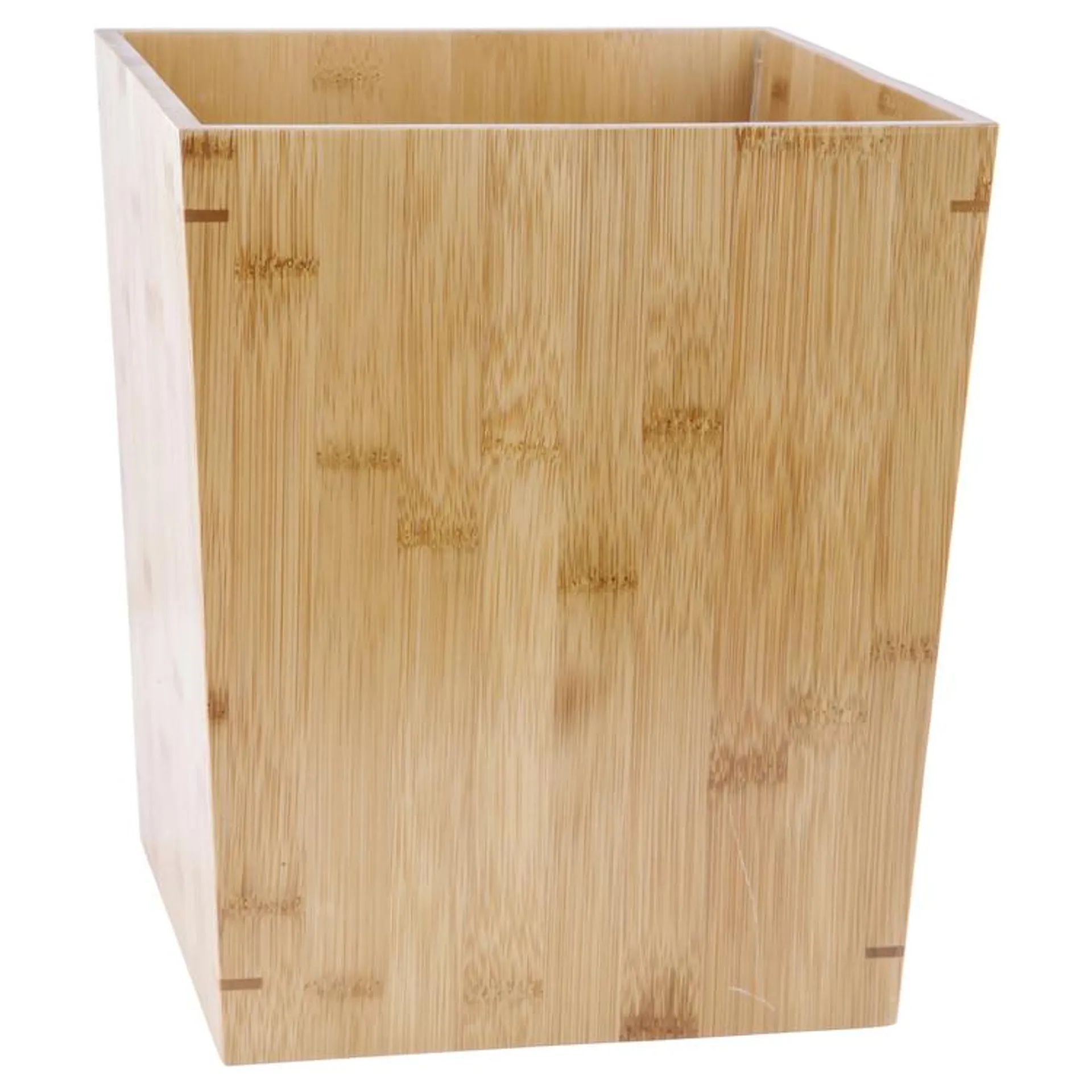 KOO Bamboo Bathroom Bin Bamboo