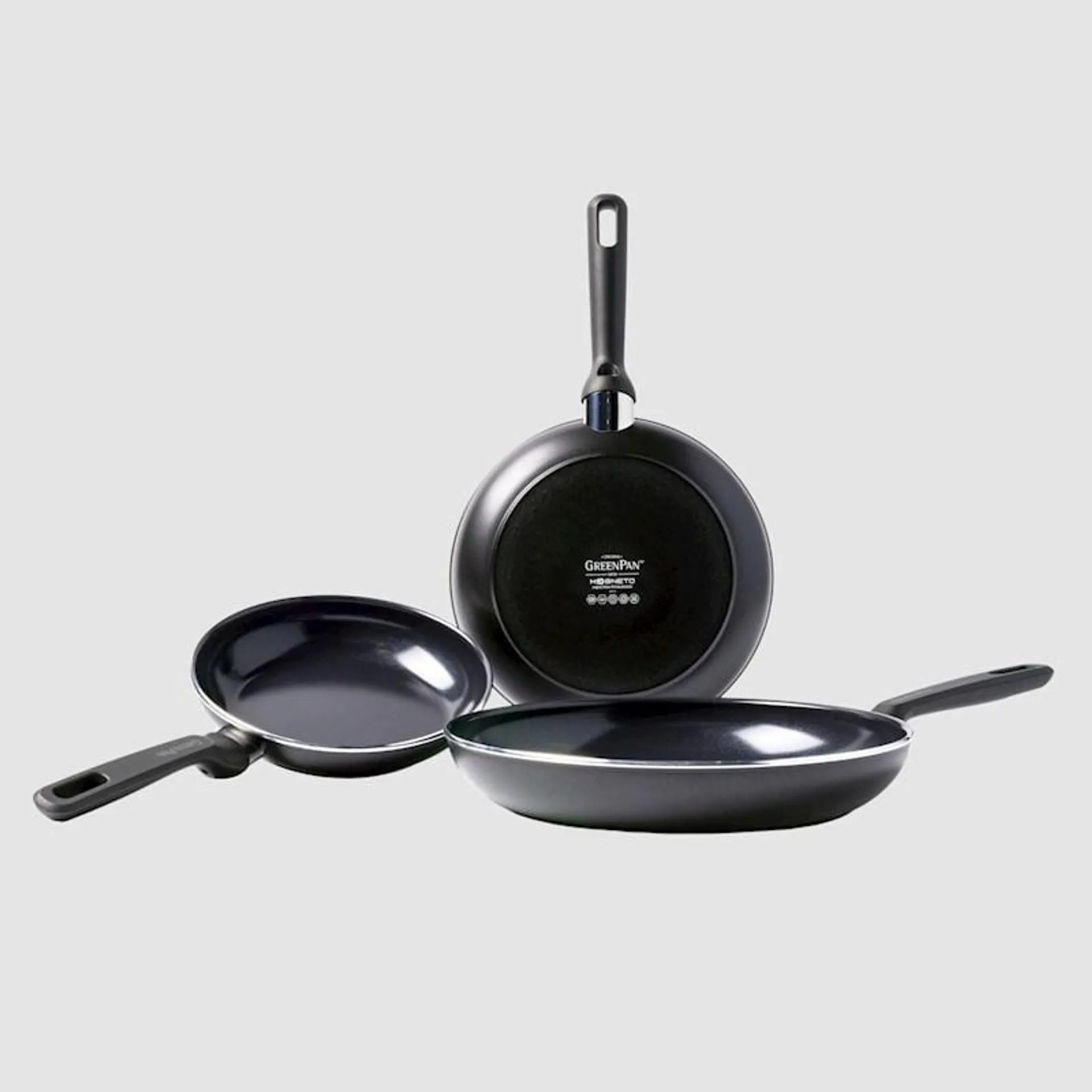 Greenpan Memphis Frypan Set 3 Piece 20/24/28cm