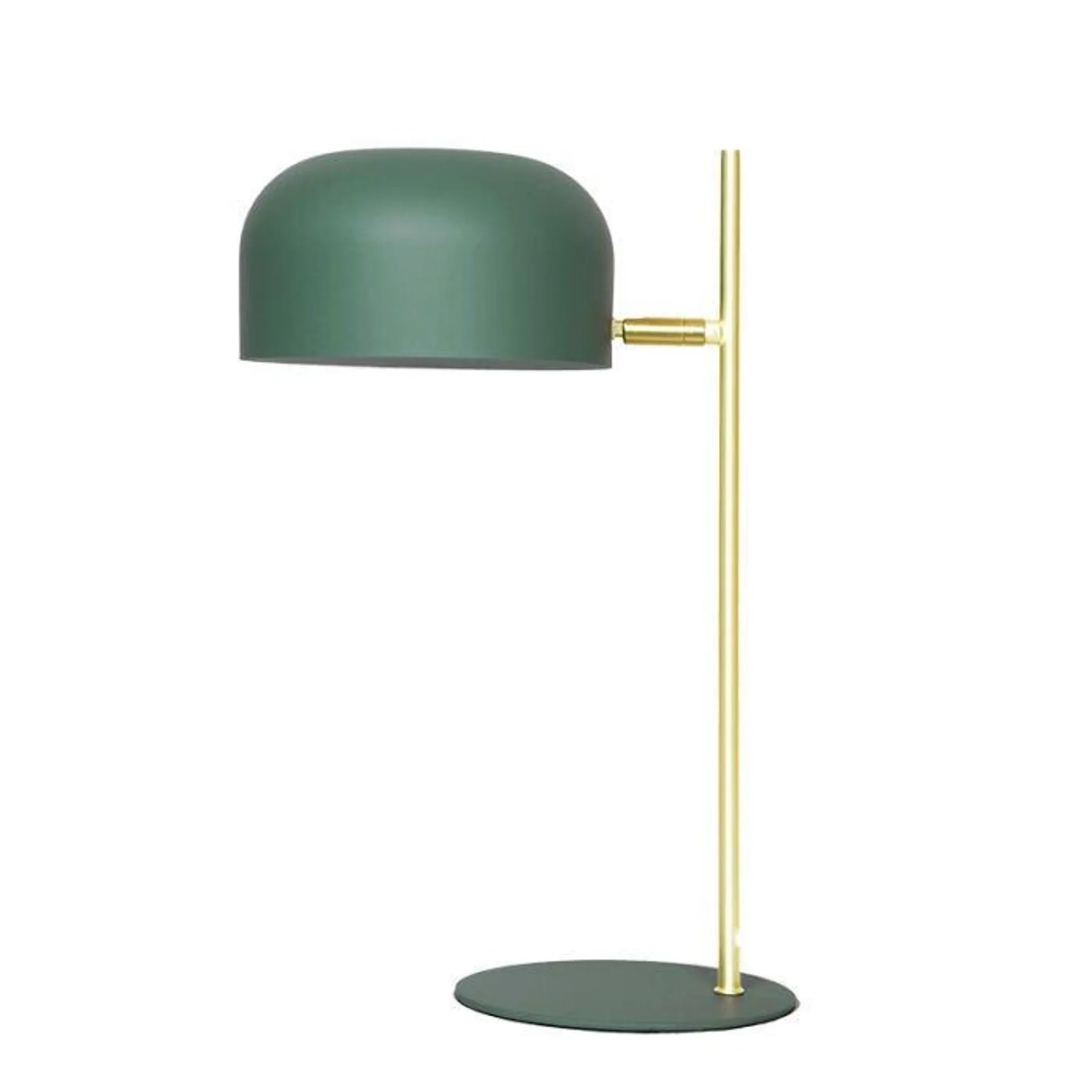 TURIN SEA GREEN/BRUSHED BRASS DESK LAMP
