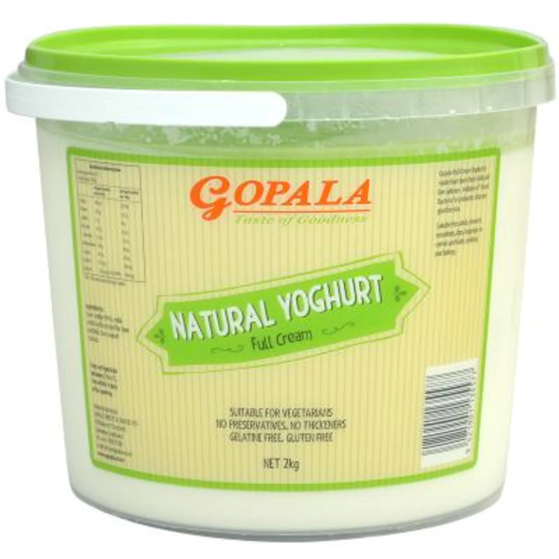 Gopala Full Cream Natural Yoghurt