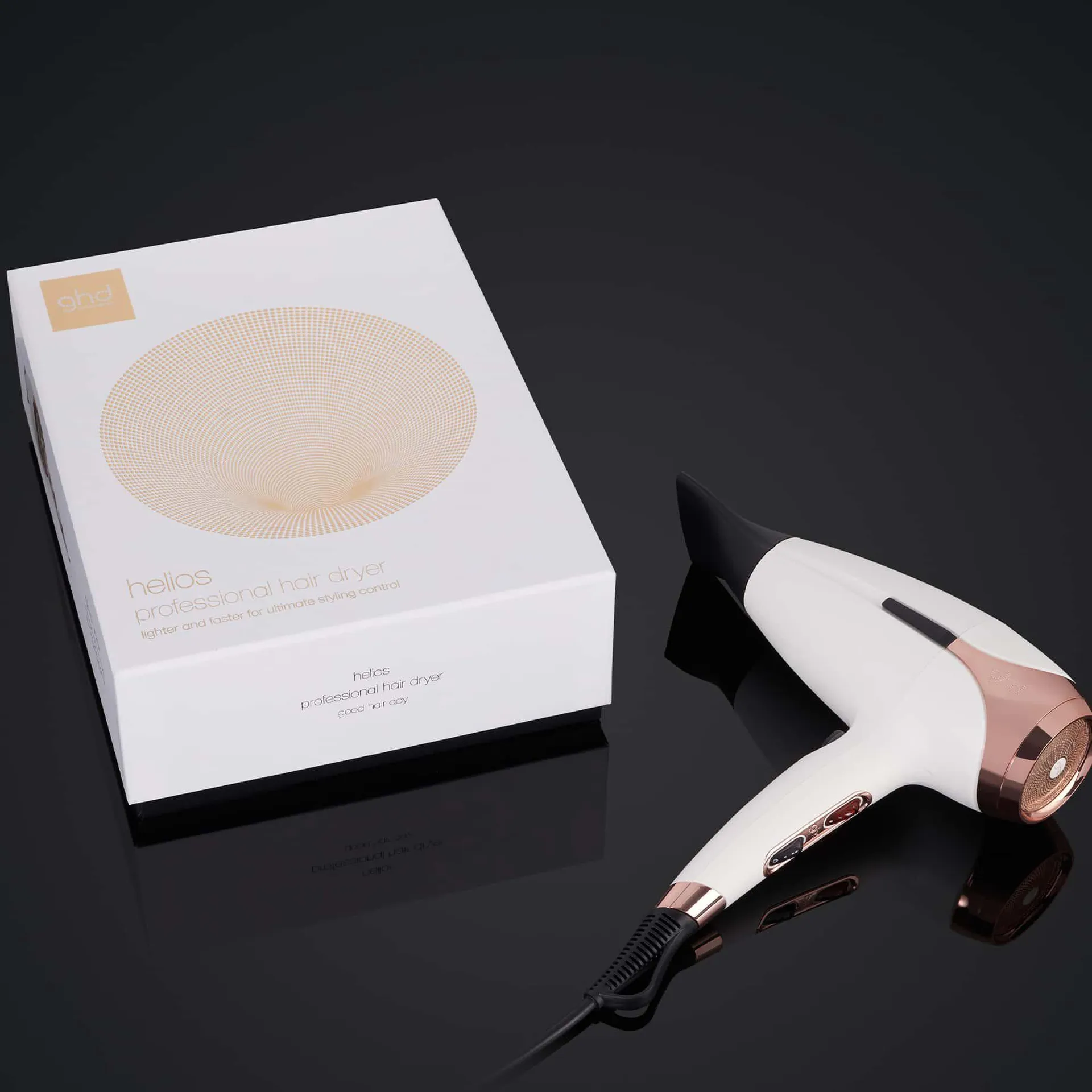 GHD HELIOS® PROFESSIONAL HAIR DRYER IN WHITE