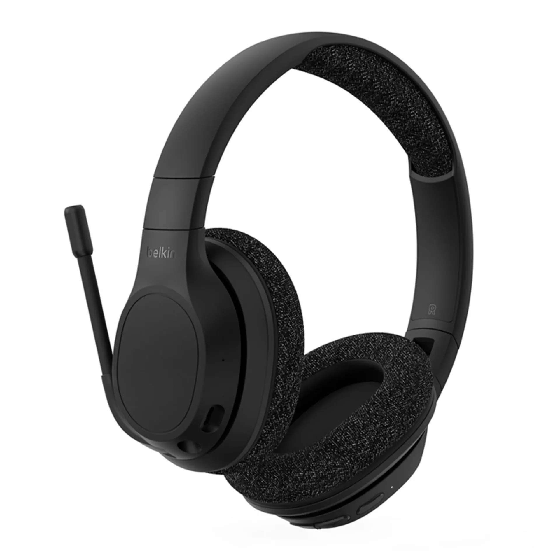 Belkin SoundForm Adapt Wireless Over-ear Headset - Black