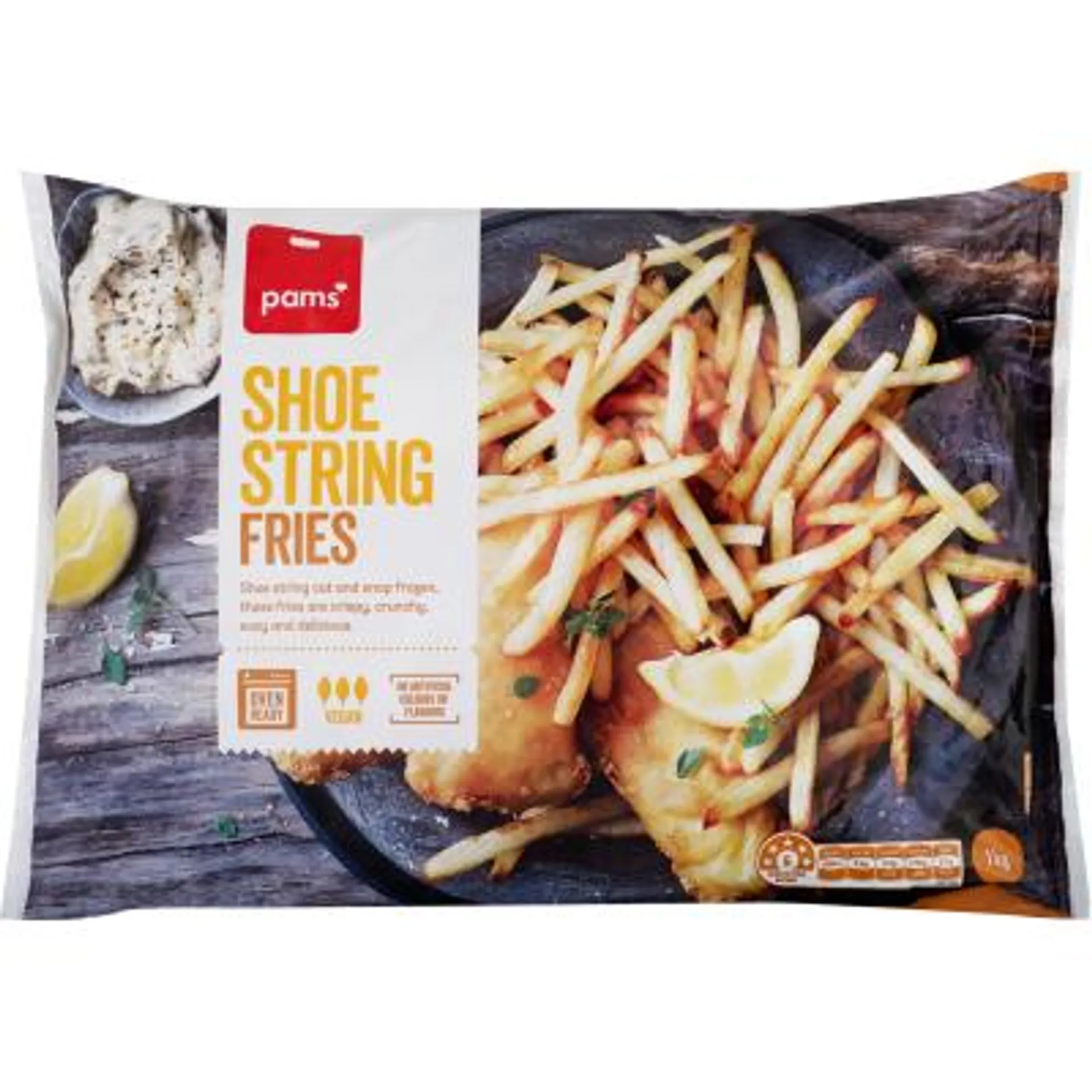 Pams Shoe String Fries