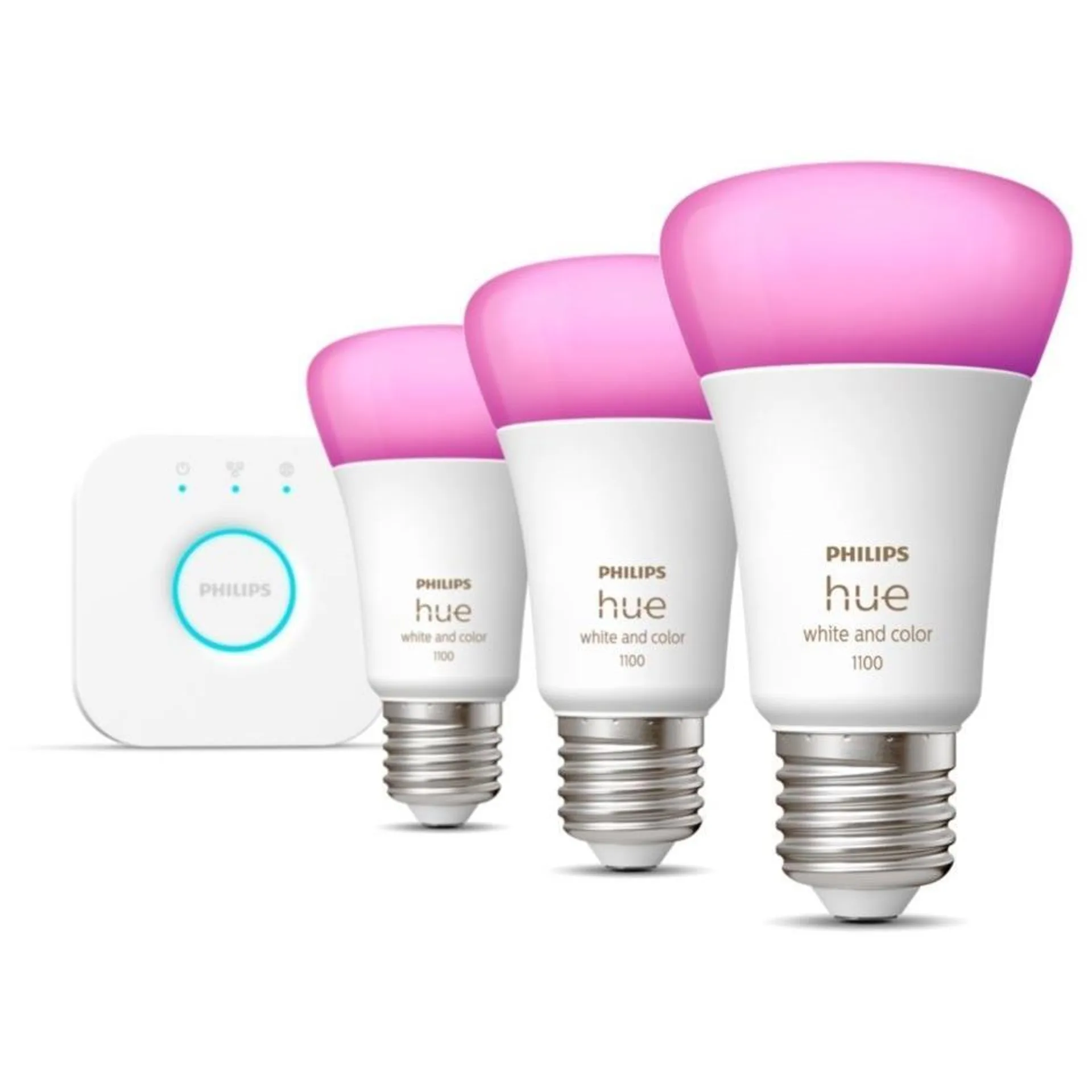 Philips Hue E27 A60 Colour Bluetooth Starter Kit [2022]