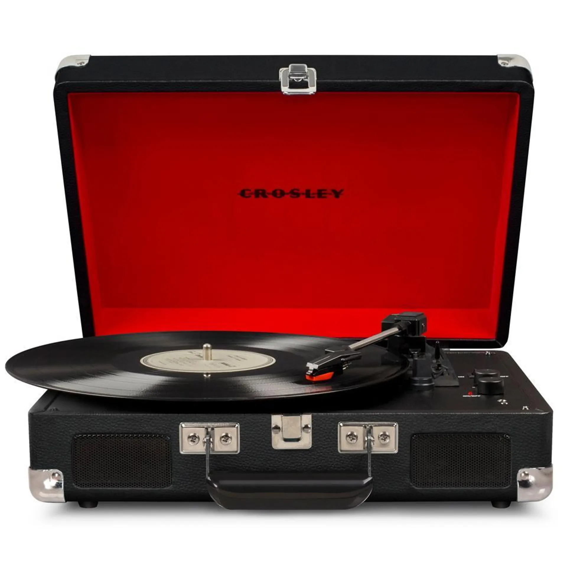 Crosley Cruiser Bluetooth Portable Turntable (Black)