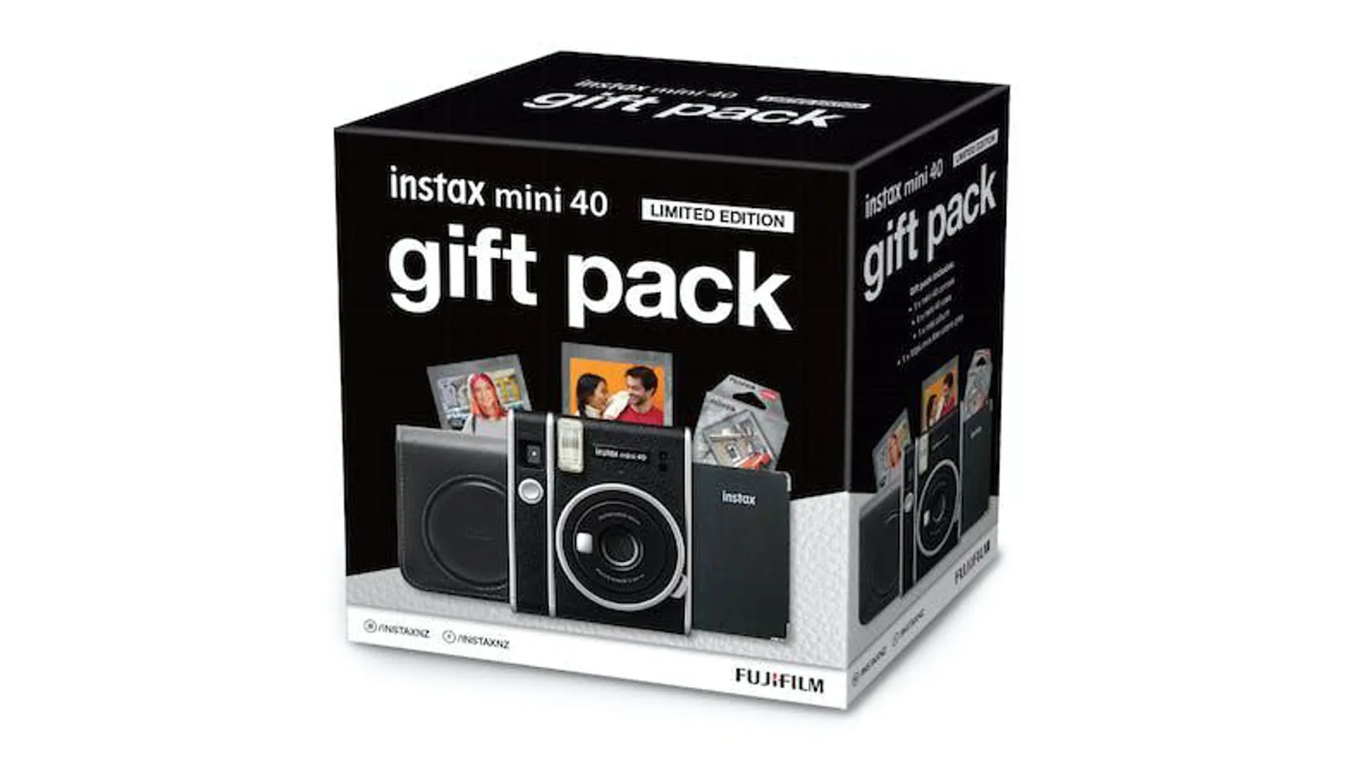 Instax Mini 40 - Black (Limited Edition Gift Pack)