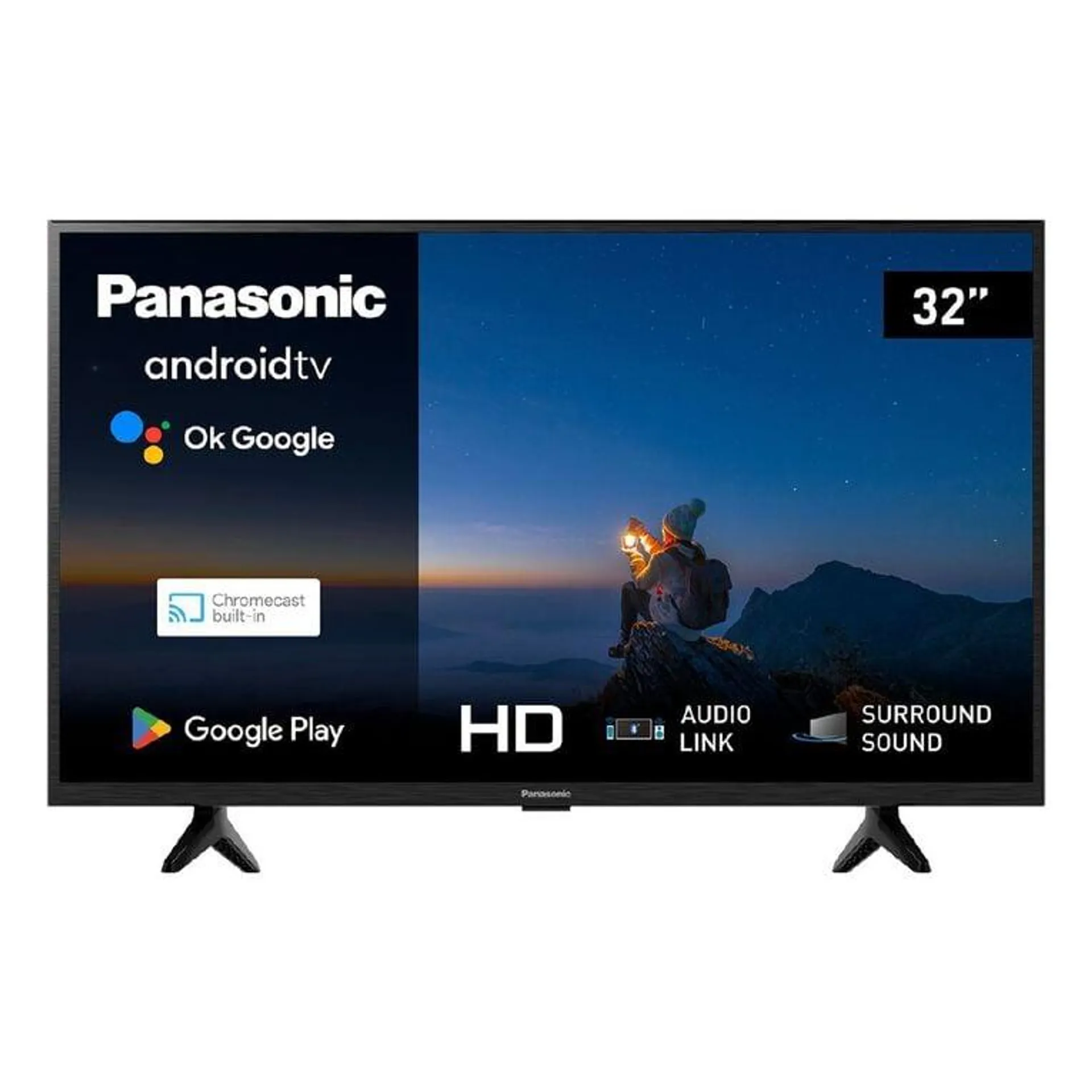 Panasonic 32 HDR HD LED Android TV UHF/SAT