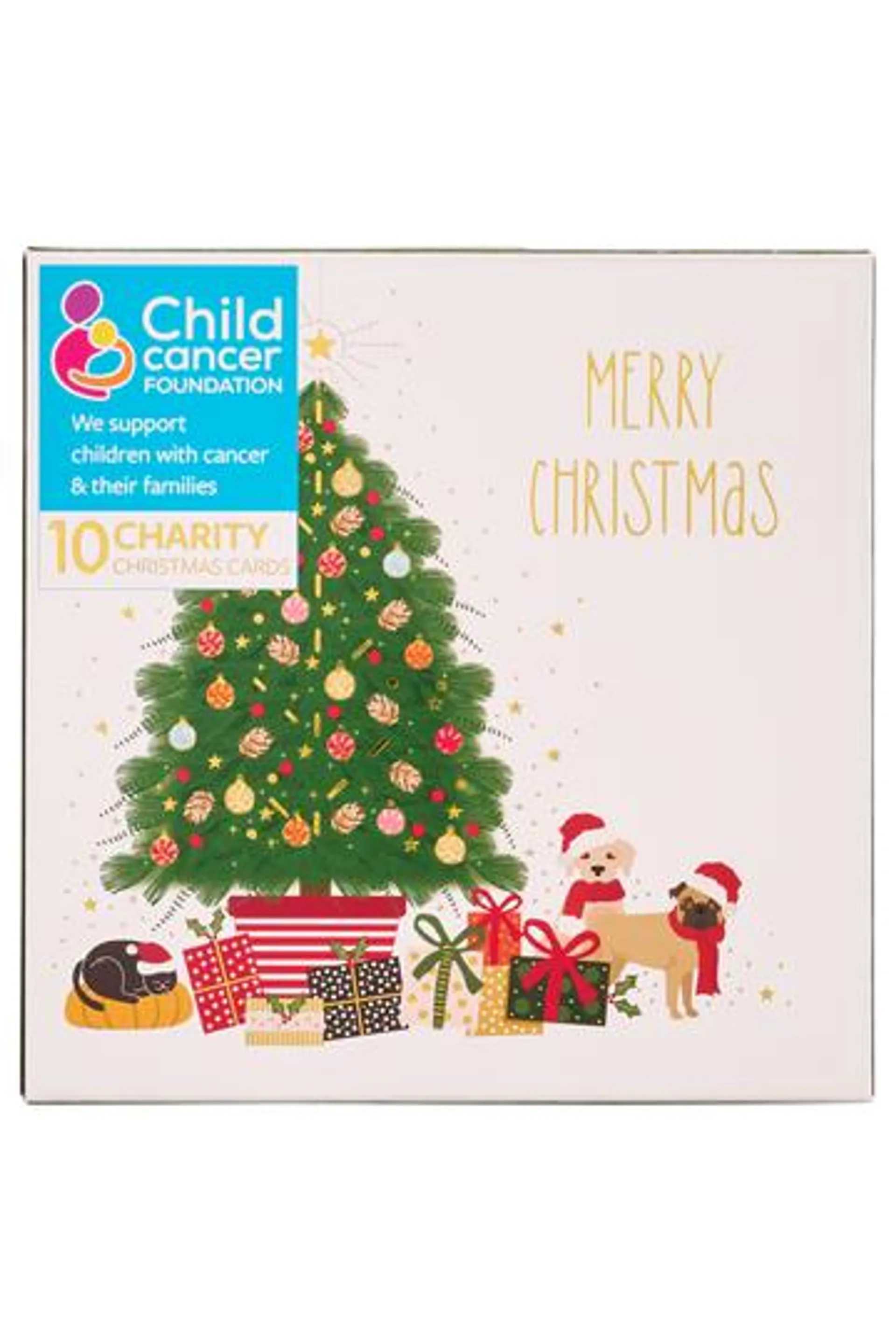 Child Cancer Foundation Charity Christmas Cards Puppies
