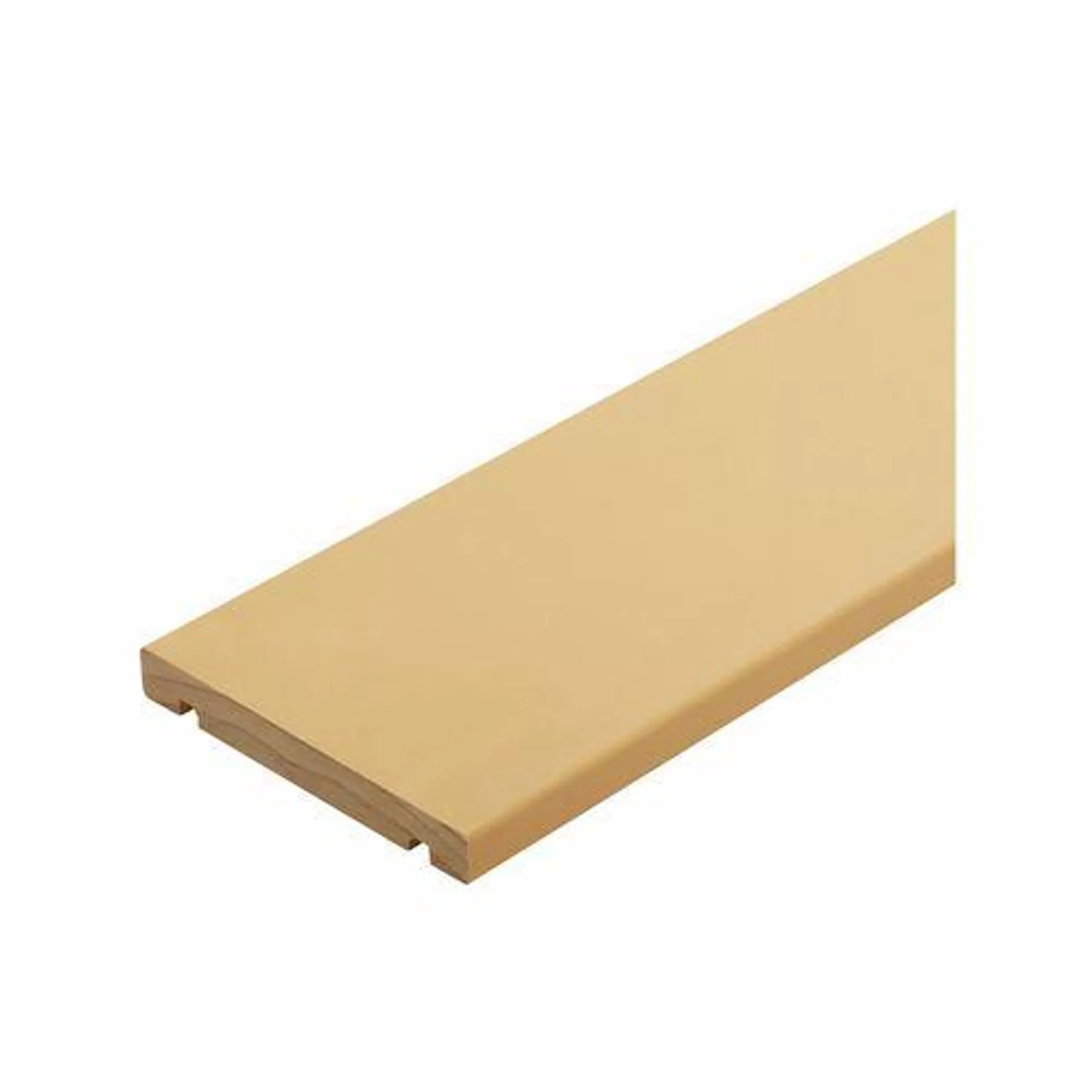 135 x 18mm H3.1 Pre Primed Finger Jointed Pine Fascia Board - 2.7m