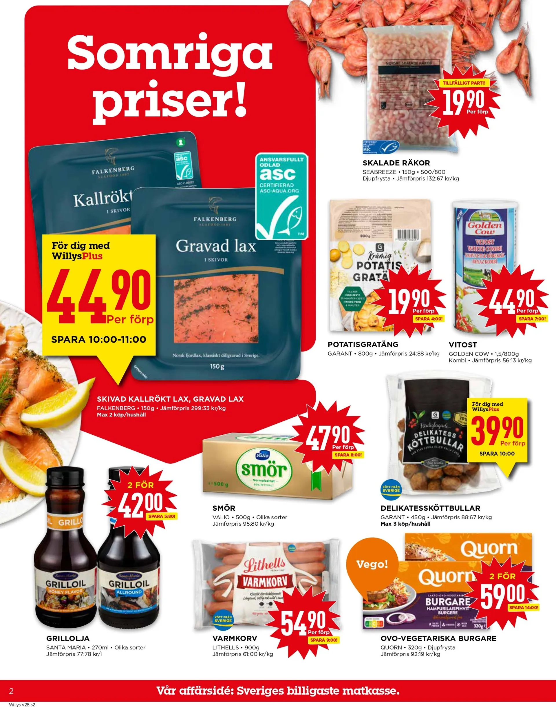 WILLYSS SPECIALERBJUDANDEN från 8 juli till 14 juli 2024 - Reklamblad sidor 3