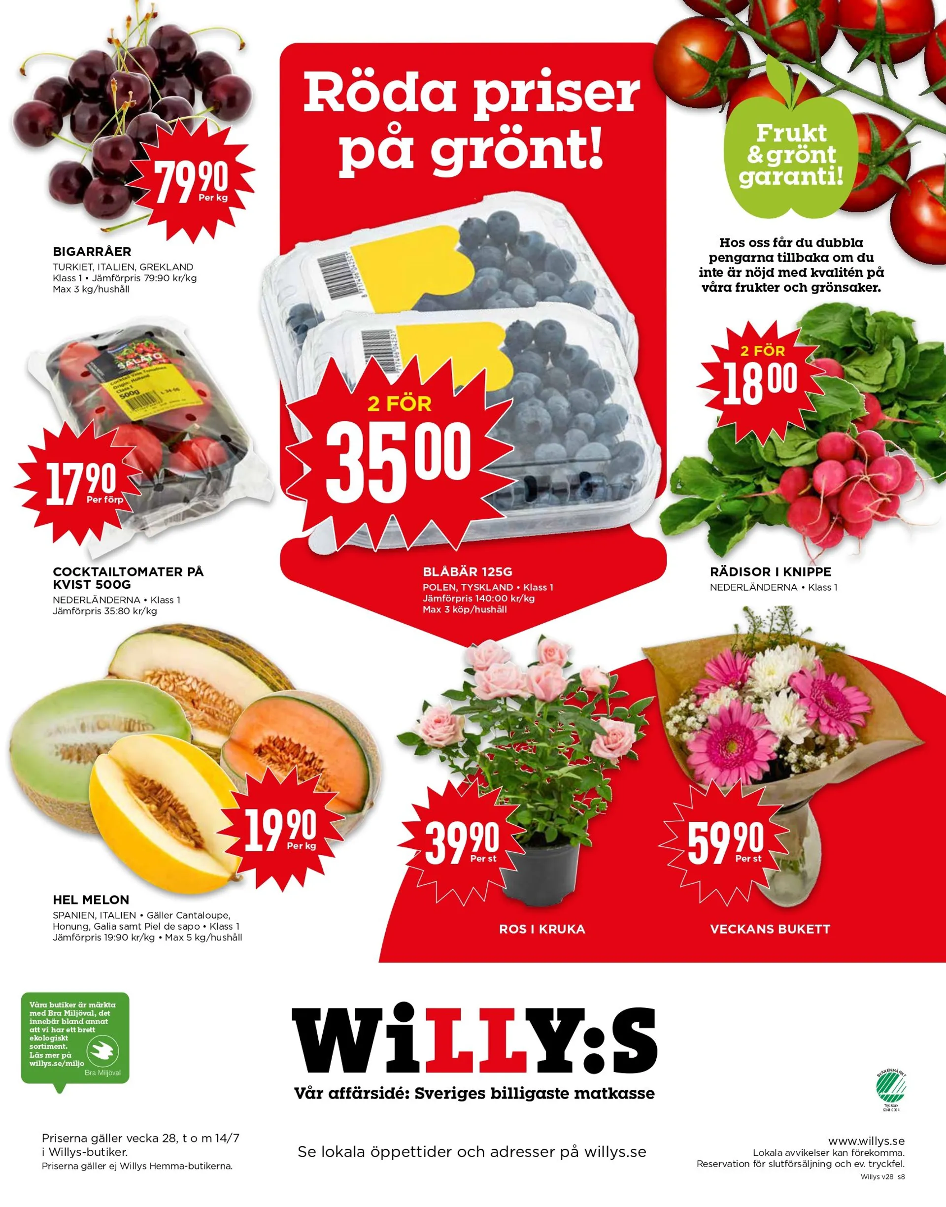 WILLYSS SPECIALERBJUDANDEN från 8 juli till 14 juli 2024 - Reklamblad sidor 8