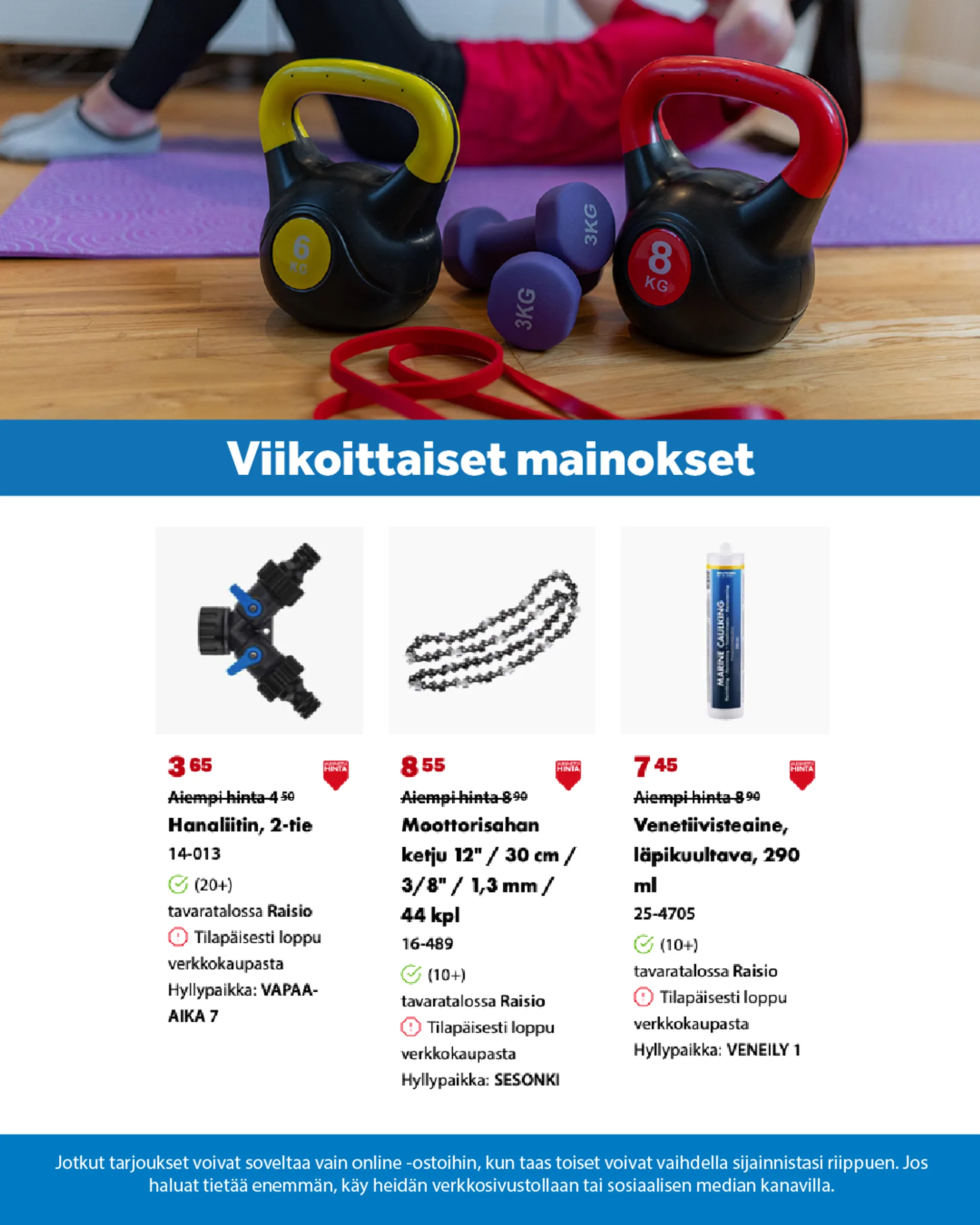 Biltema Viikon tarjoukset voimassa alkaen 7. helmikuuta - 28. helmikuuta 2025 - Tarjouslehti sivu 3