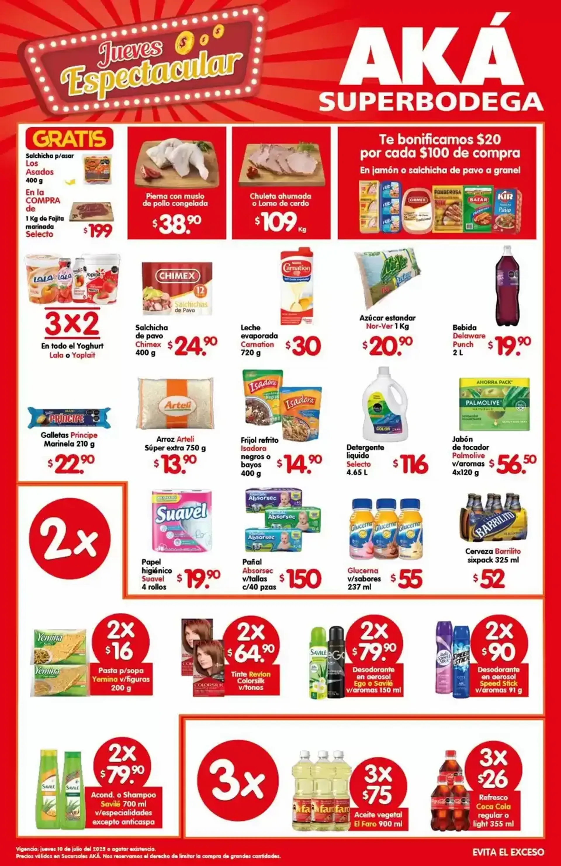 Catálogo de AKÁ Superbodega catálogos y ofertas 10 de julio al 16 de julio 2025 - Pagina 