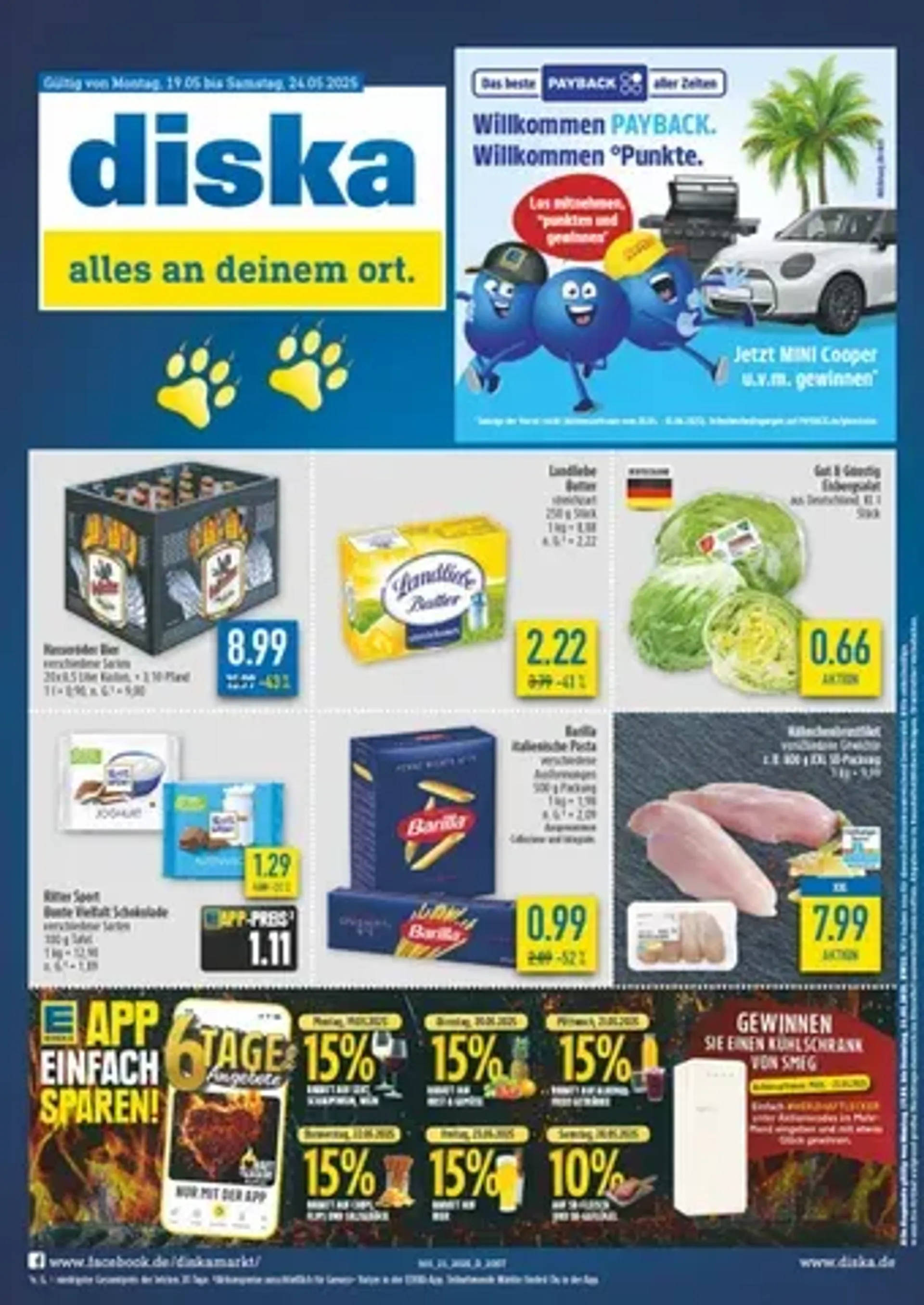 Diska Prospekt von 19. Mai bis 24. Mai 2025 - Prospekt seite 
