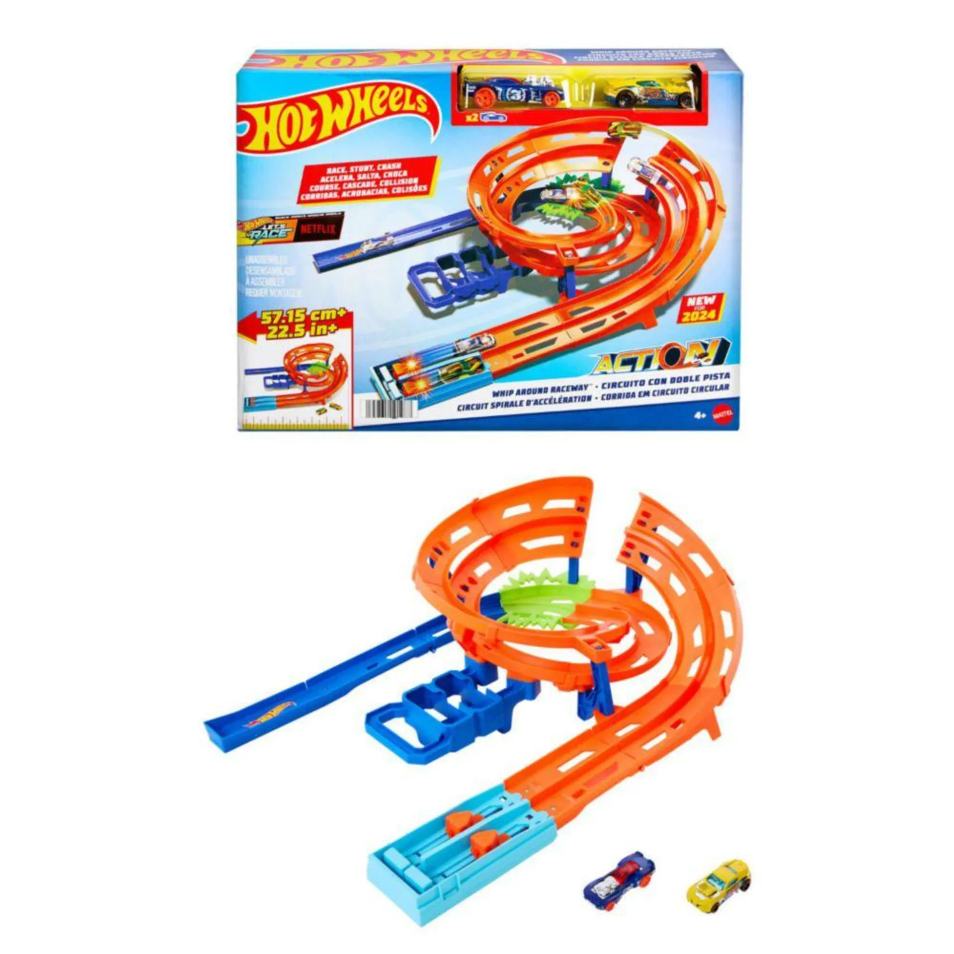 Pista De Autos Hot Wheels Action Circuito Giro Veloz