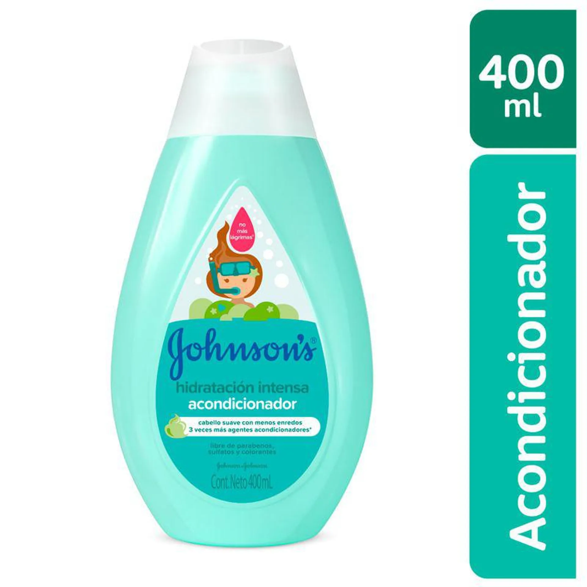 Acondicionador Hidratación Intensa Johnson's Baby Frasco 400 ml