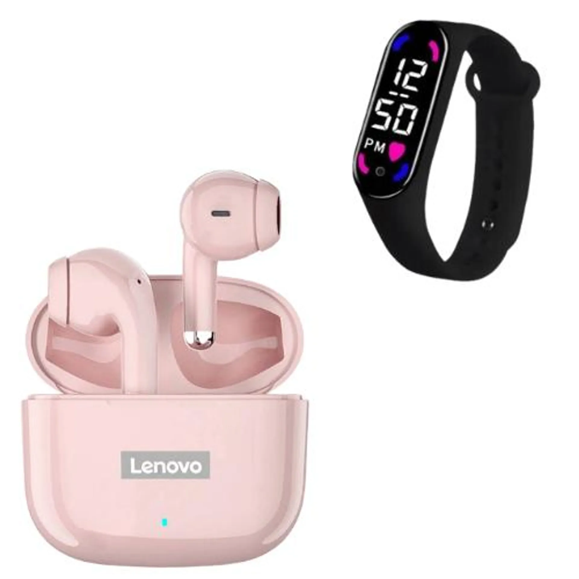 Audífono Lenovo LP40 Pro Rosado TWS...