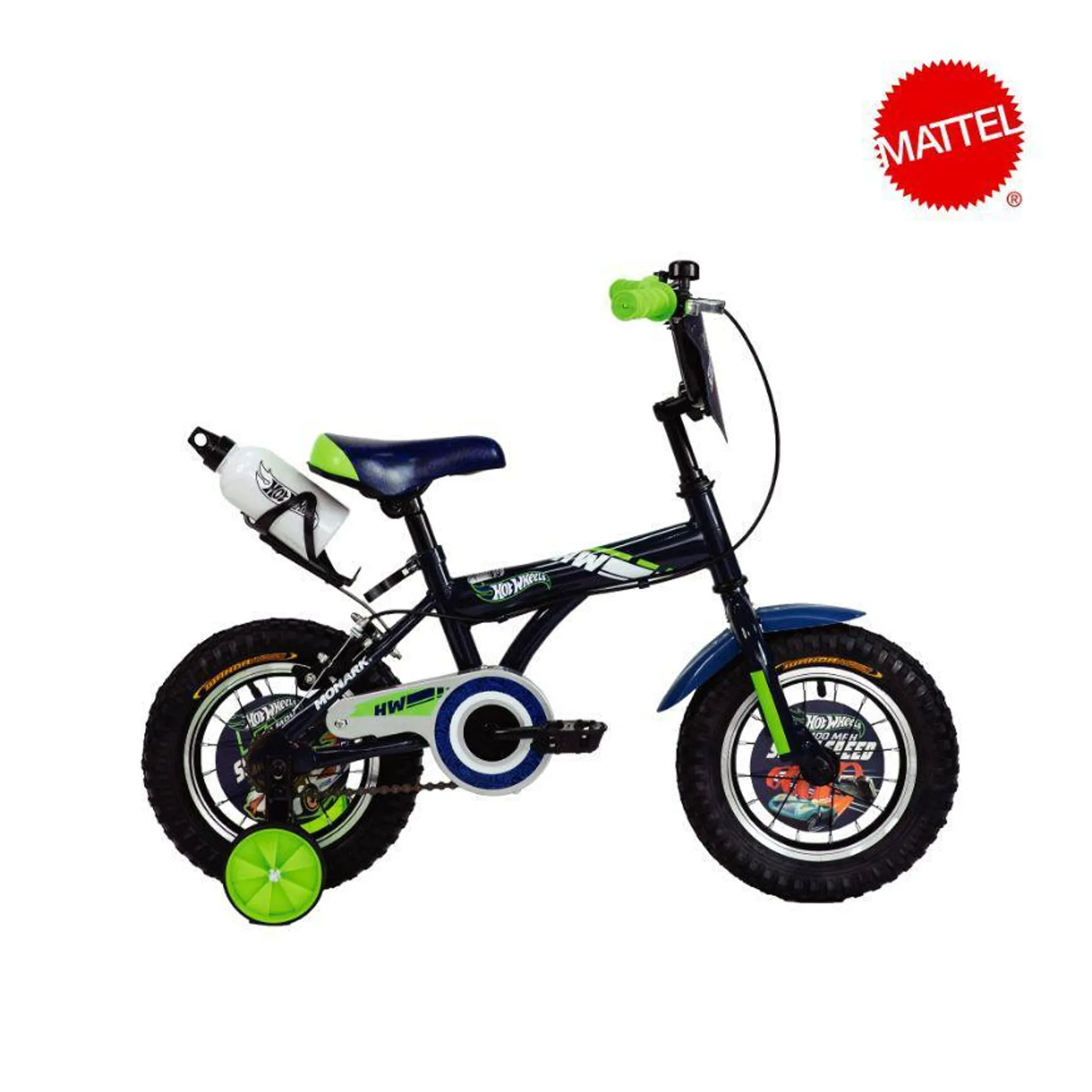 Bicicleta Monark Hot Wheels Daytona Aro 12 Azul