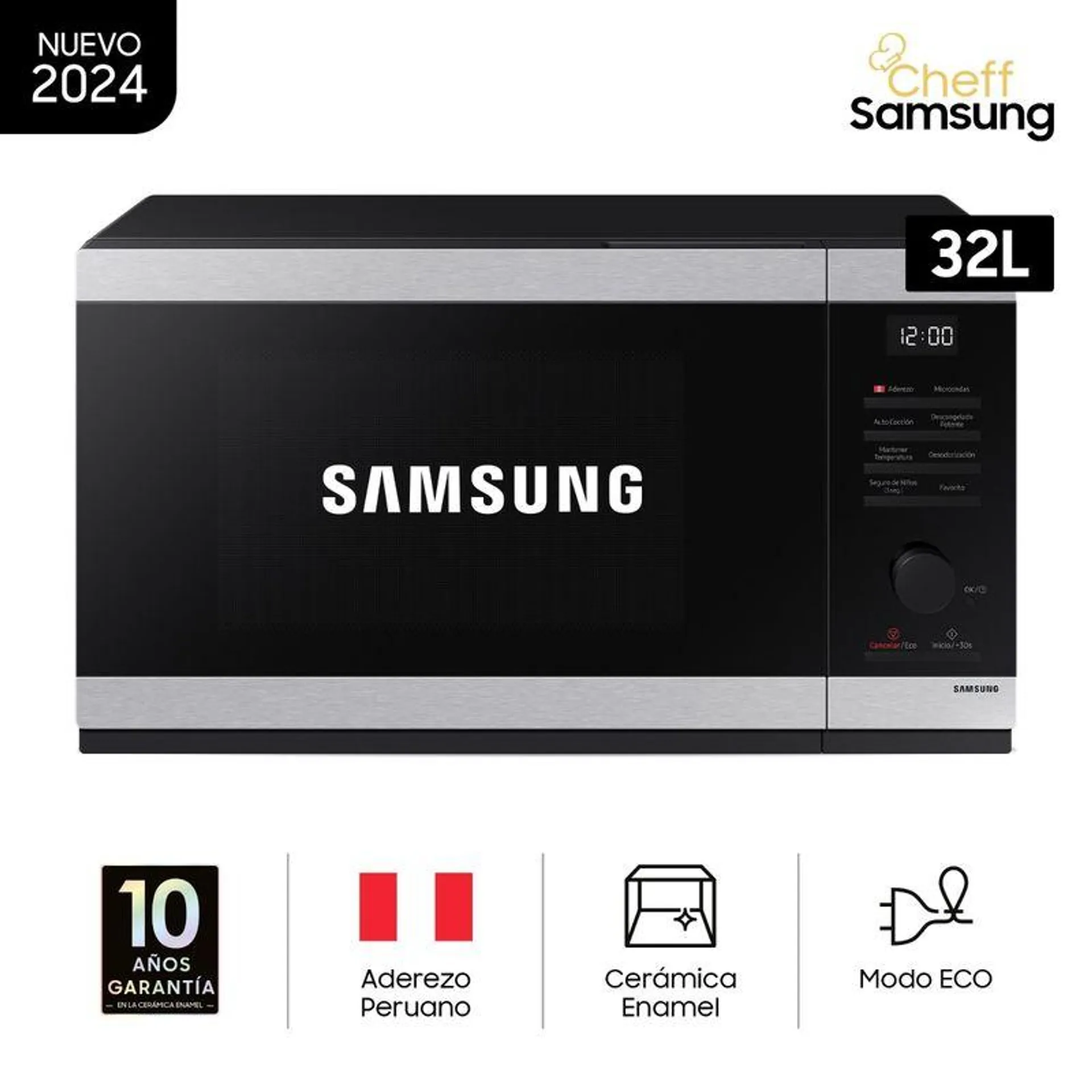 SAMSUNG HORNO MICROONDAS MS32DG4504GTPE