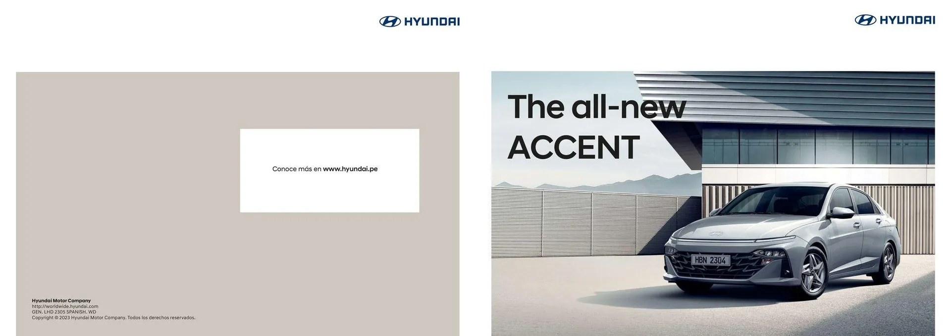 Catalogo de Hyundai The all-new ACCENT 16 de noviembre al 16 de noviembre 2024 - Pag 1