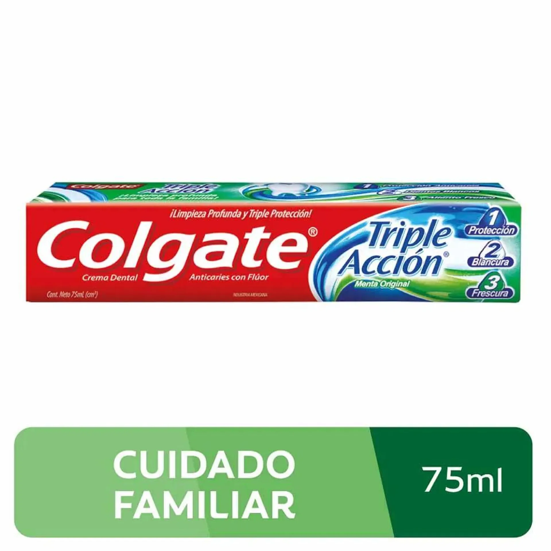 Colgate Crema Dental Triple Acción x 75ml