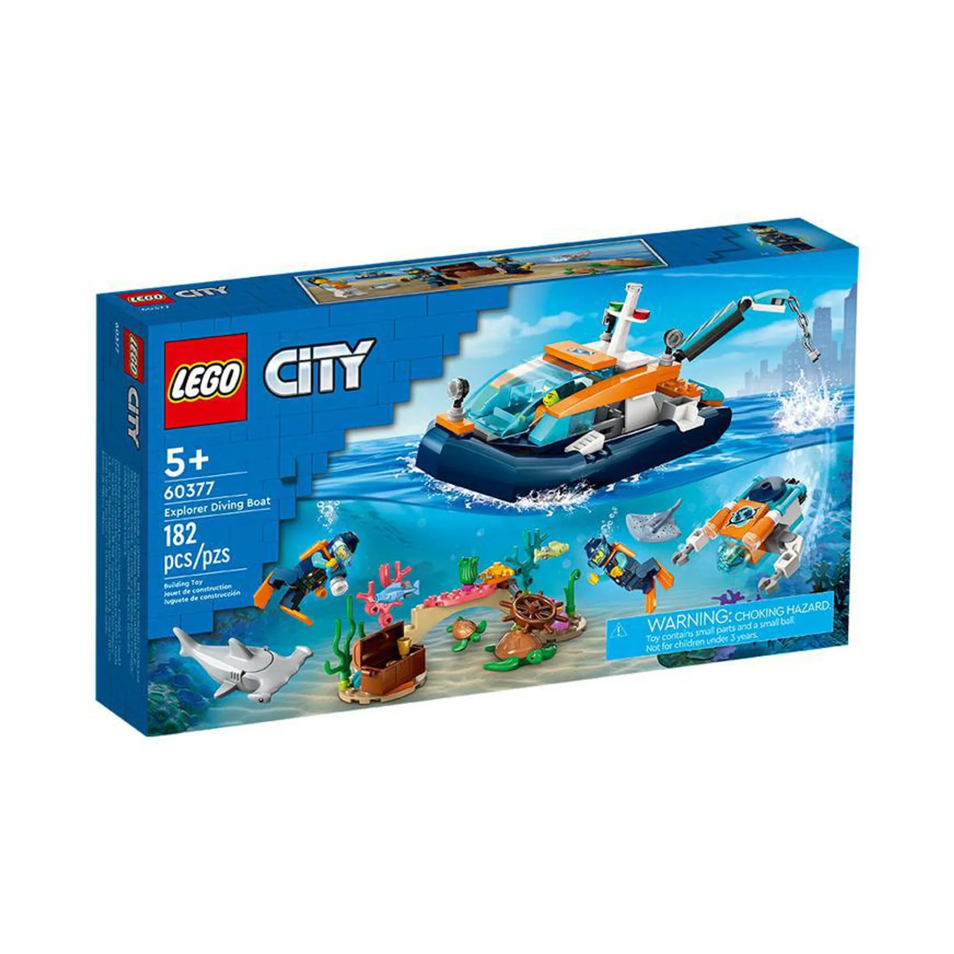 Set De Construcción Lego Barco De Exploración Submarina