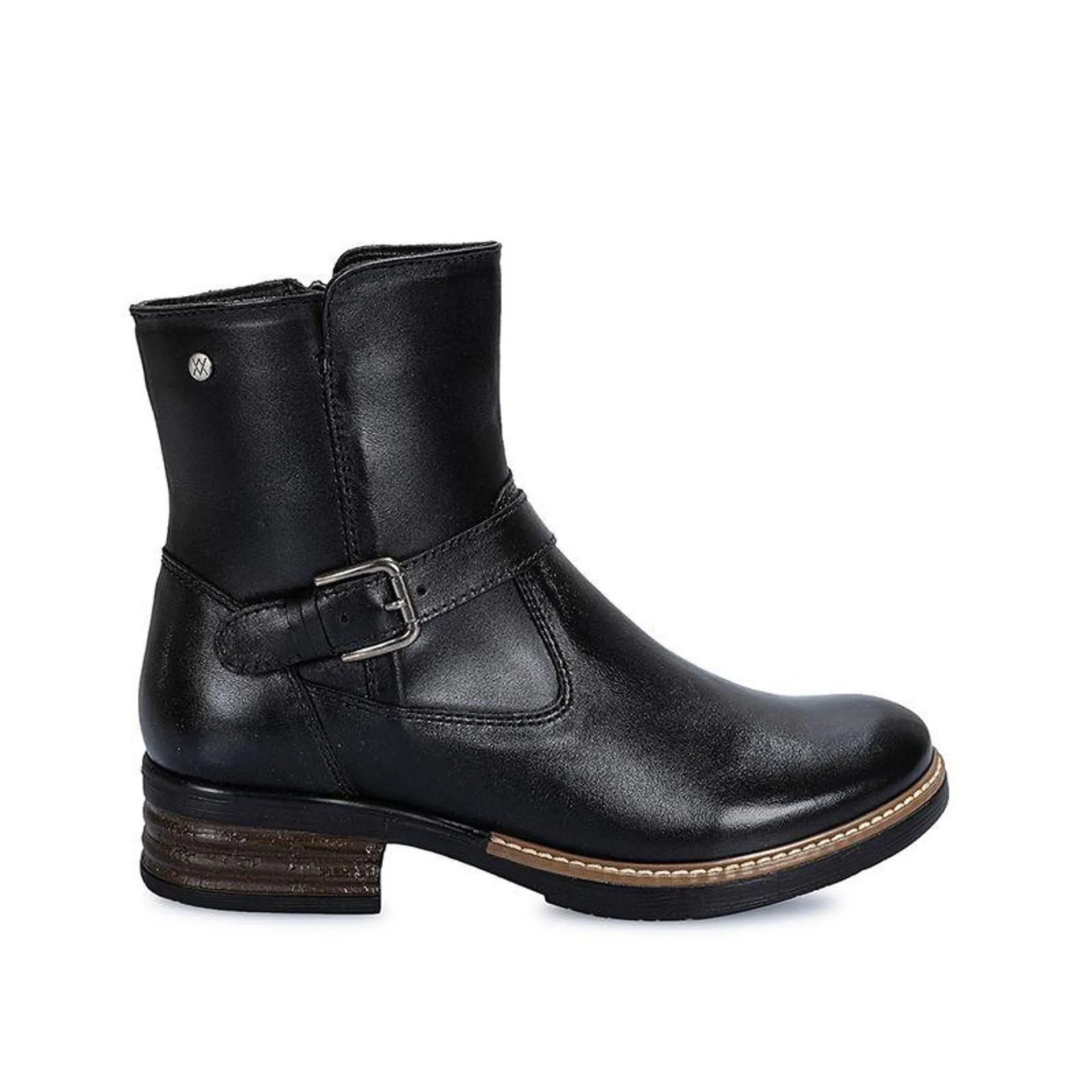 Botin Jodhpur Casual RUSSO-2405 Negro Viale Cuero