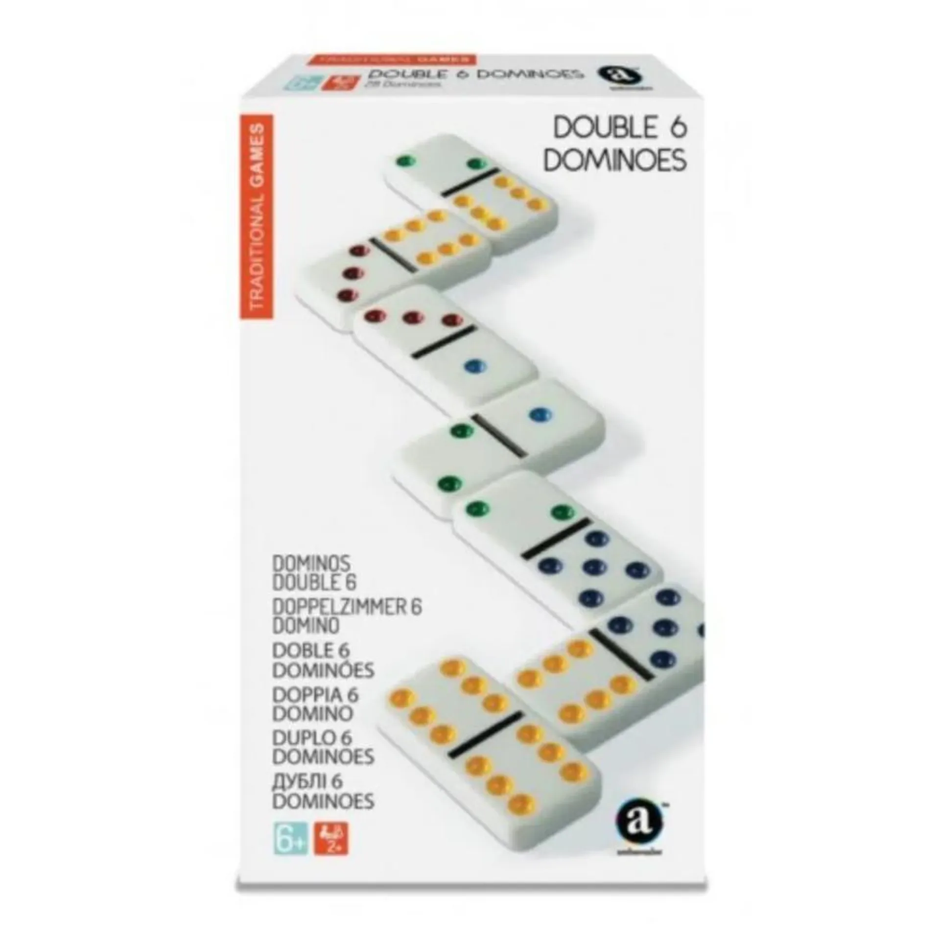 Juego De Mesa Double 6 Domino