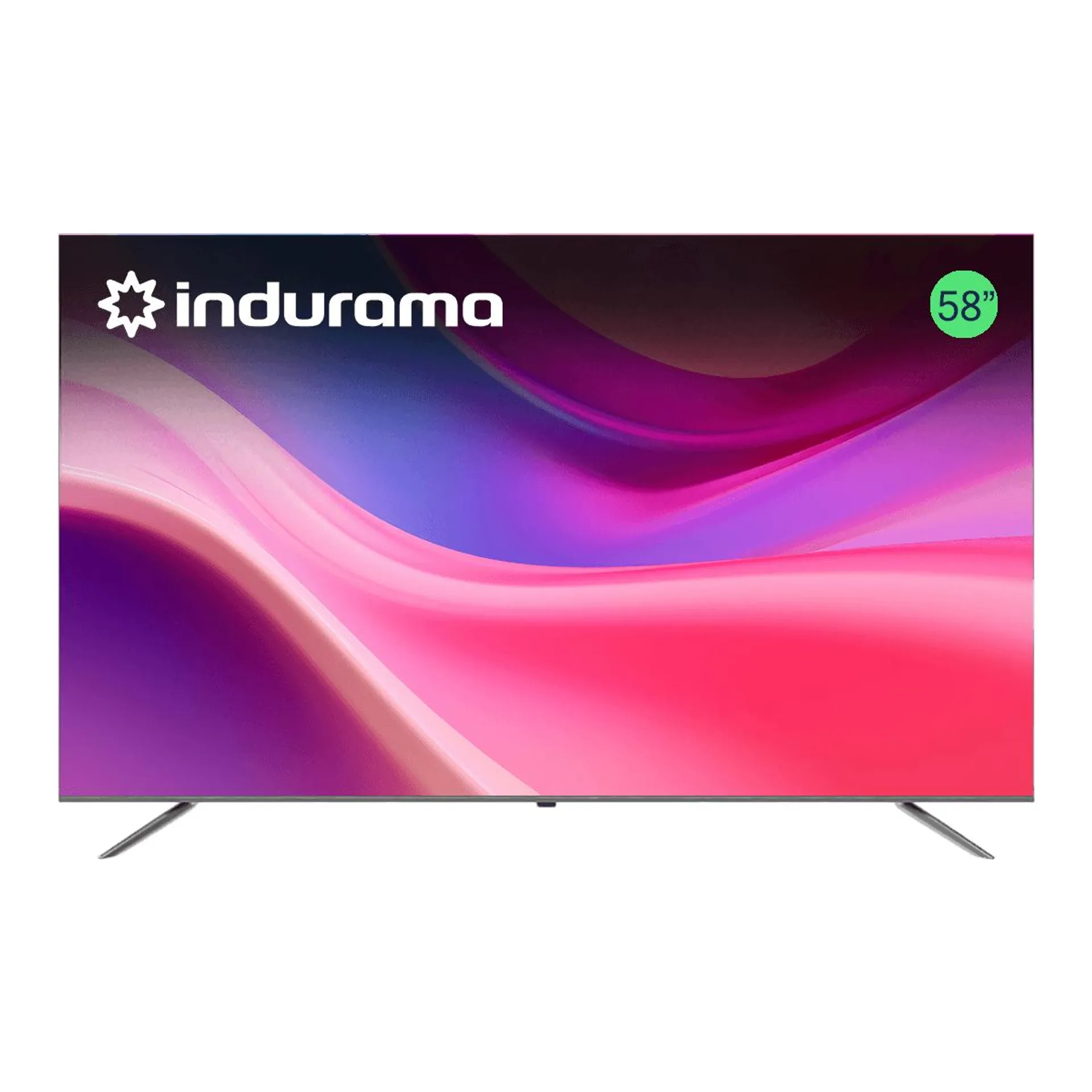 Televisor Indurama 58" UHD Google Tv 58TIKGF2GUHD