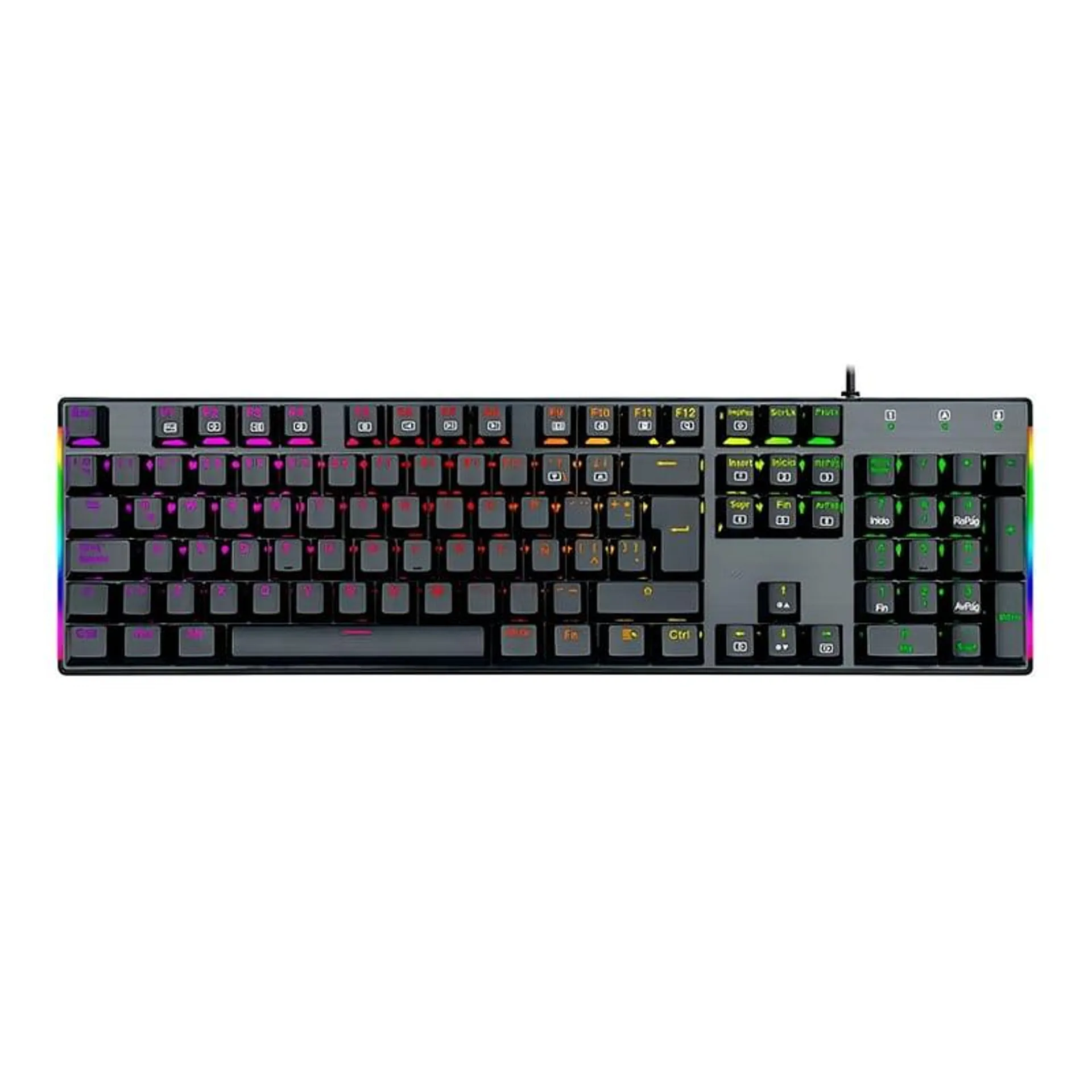 Teclado Mecanico SEISA gamer DN-K104