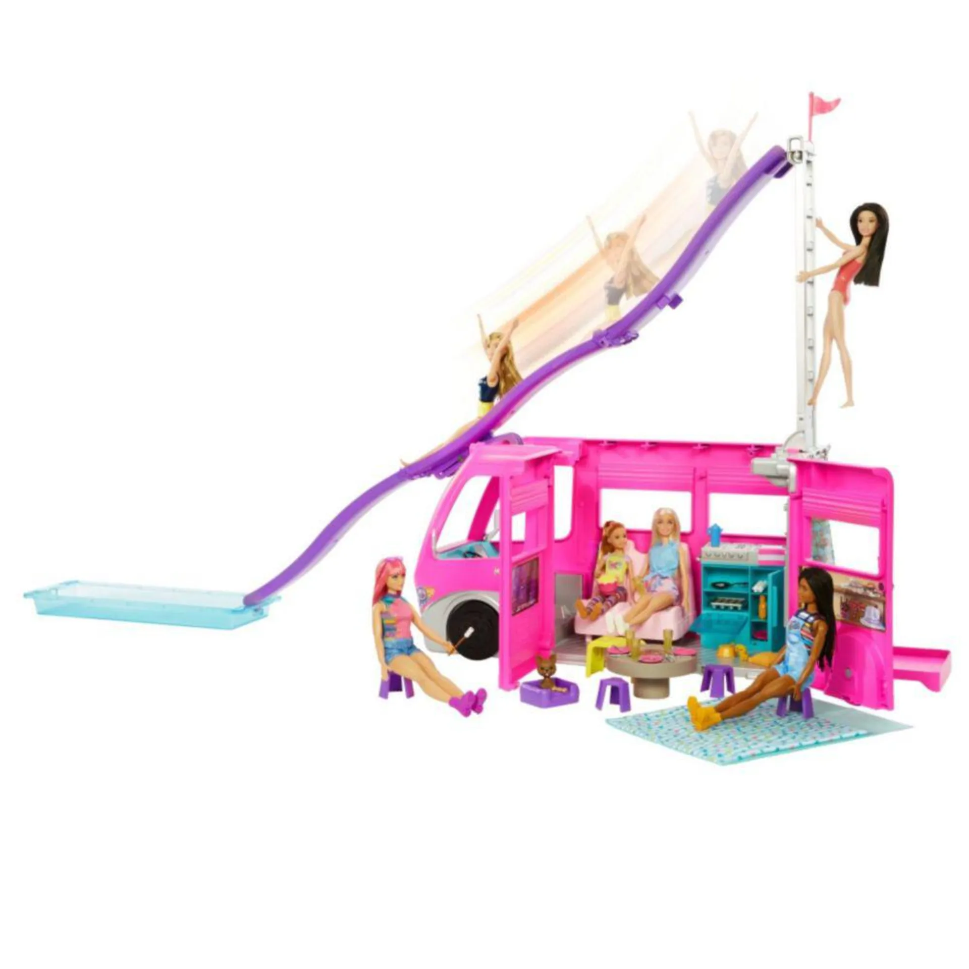 Camper De Los Sueños De Barbie Hcd46