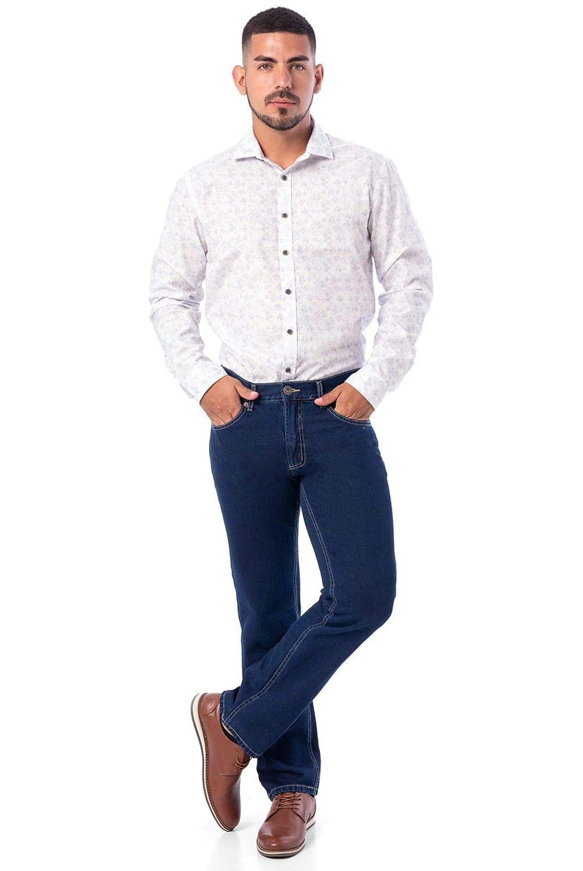 Jean Regular fit Hombre Pionier