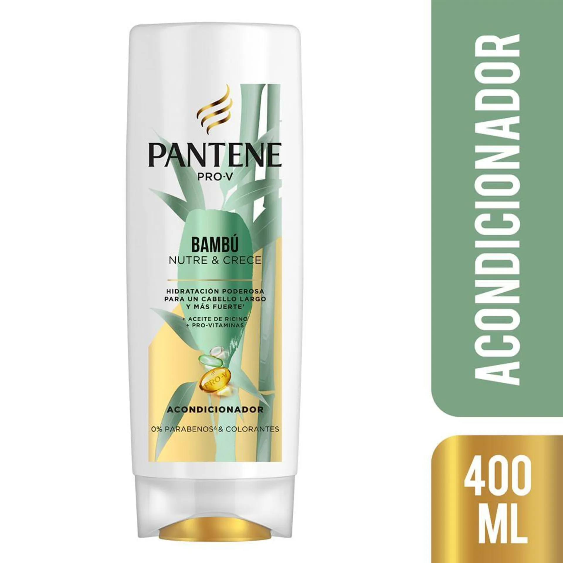 Acondicionador Pantene Bambú - Frasco 400 ML