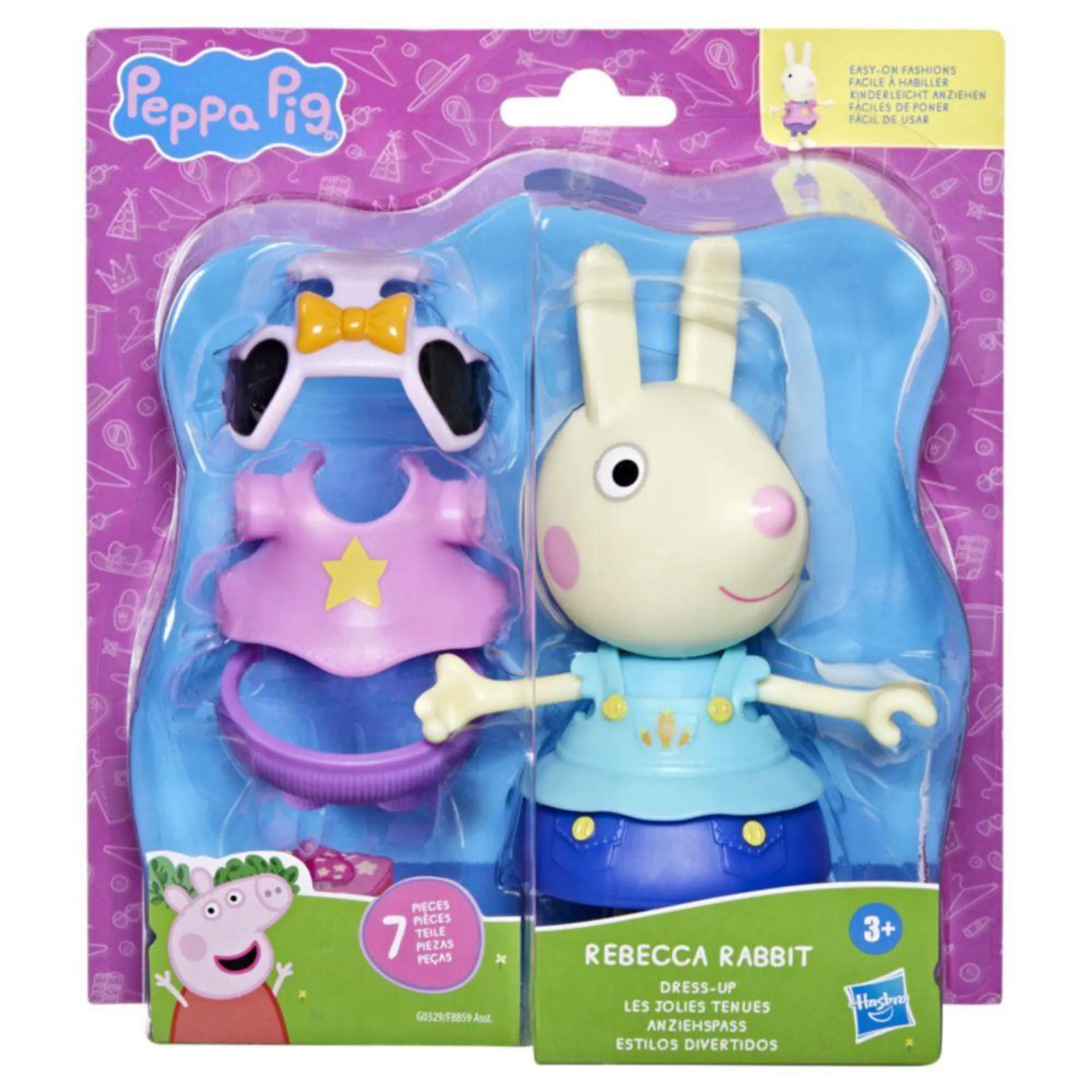 Figura Peppa Pig And Friends Dress Up Rebeca Coneja