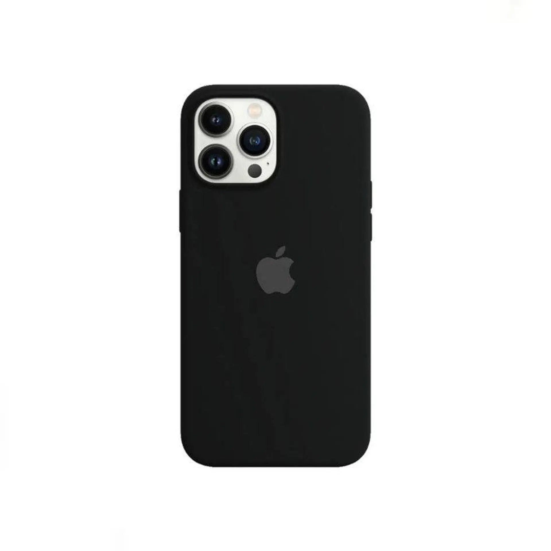 Case Silicona Para Iphone 11 Negro + Mica de Vidrio