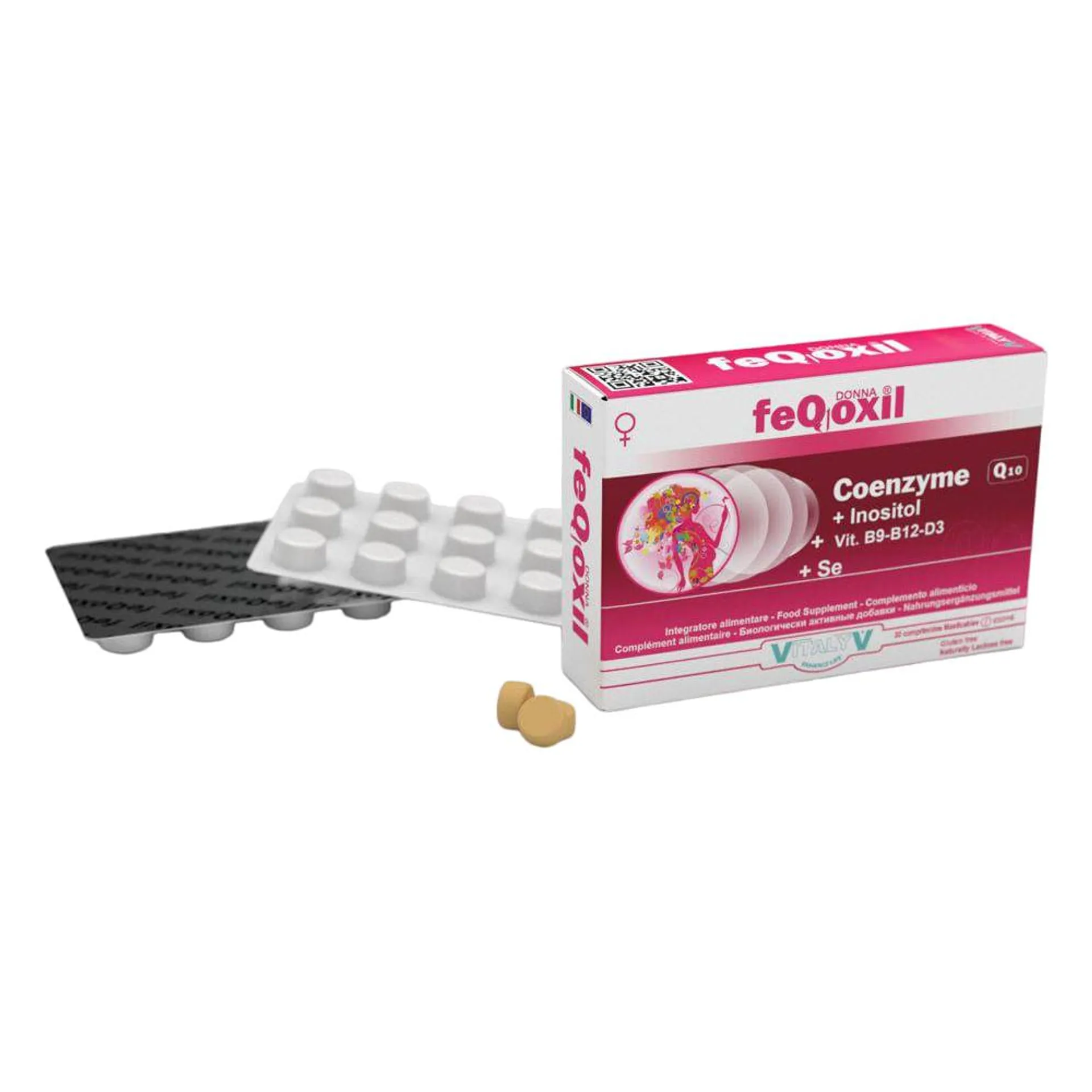 Feqoxil Donna Comprimidos Masticables - Caja 30 und