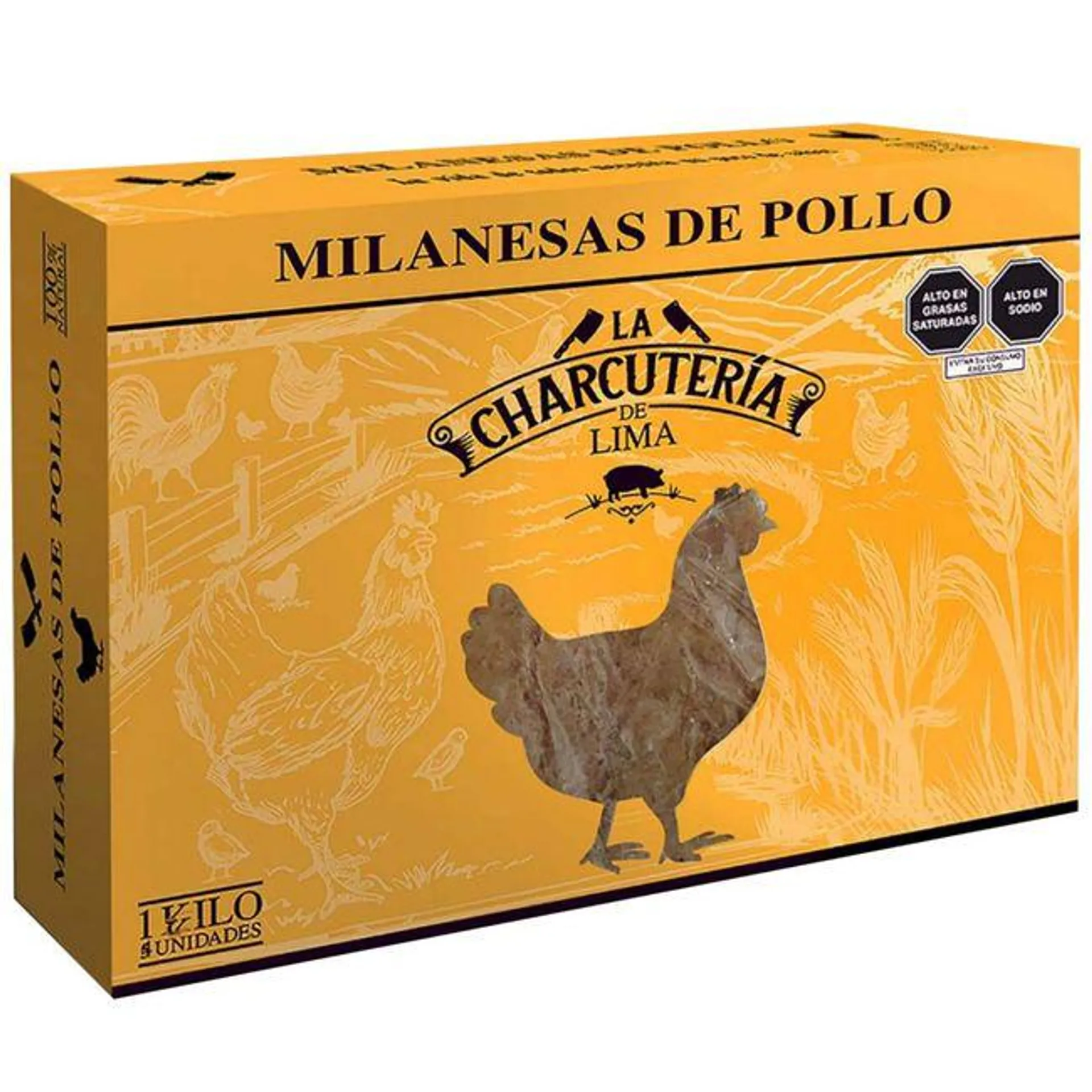 Milanesas de Pollo LA CHARCUTERÍA Caja 400g