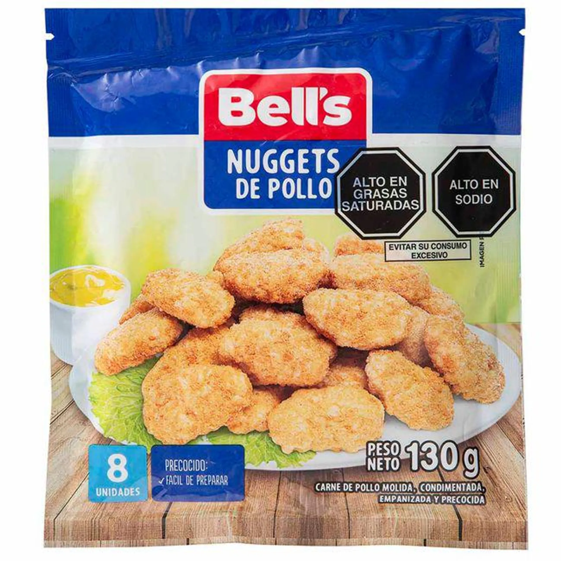 Nuggets de Pollo BELL'S Bolsa 8un