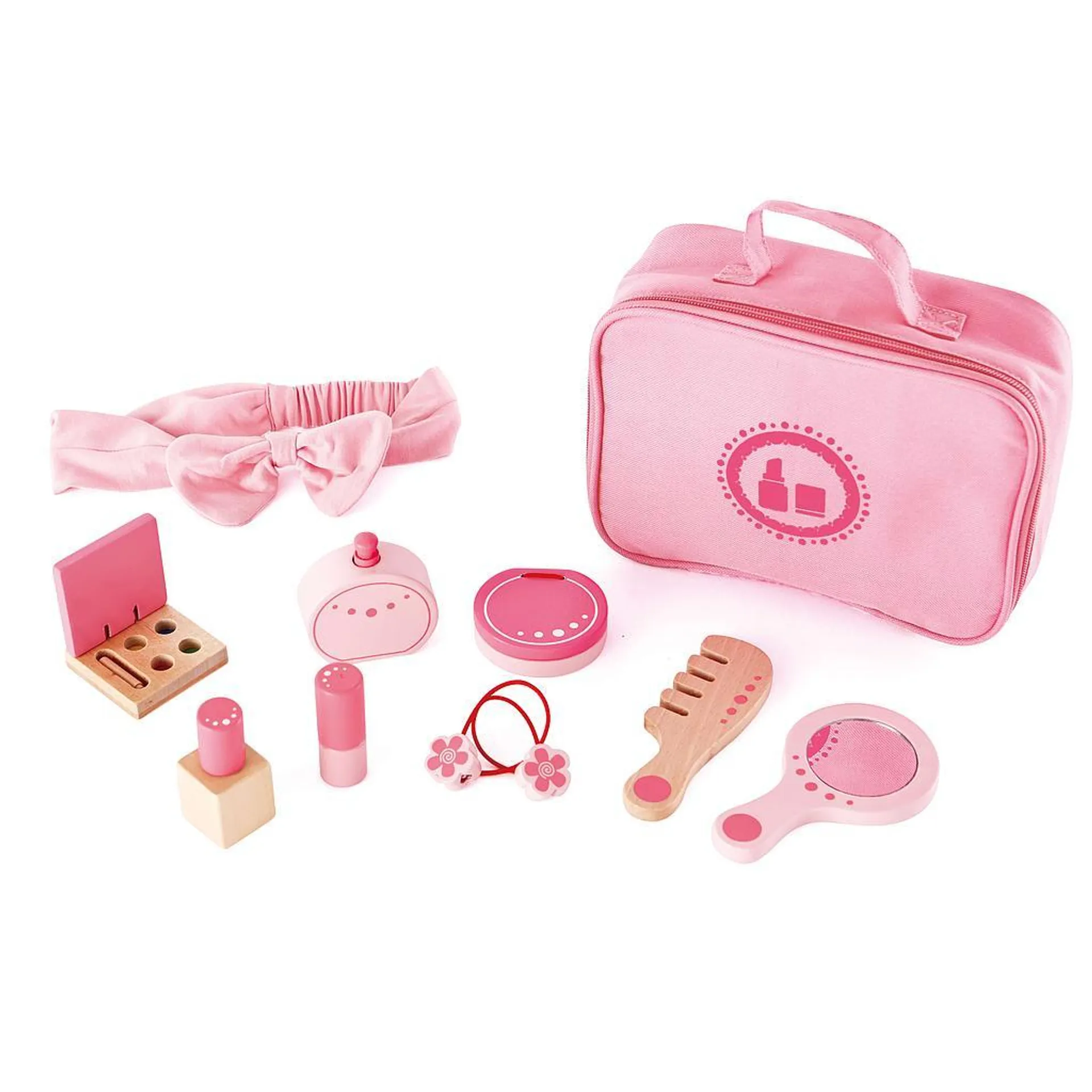 SET BOLSO DE MAQUILLAJE E3014 ROLES HAPE