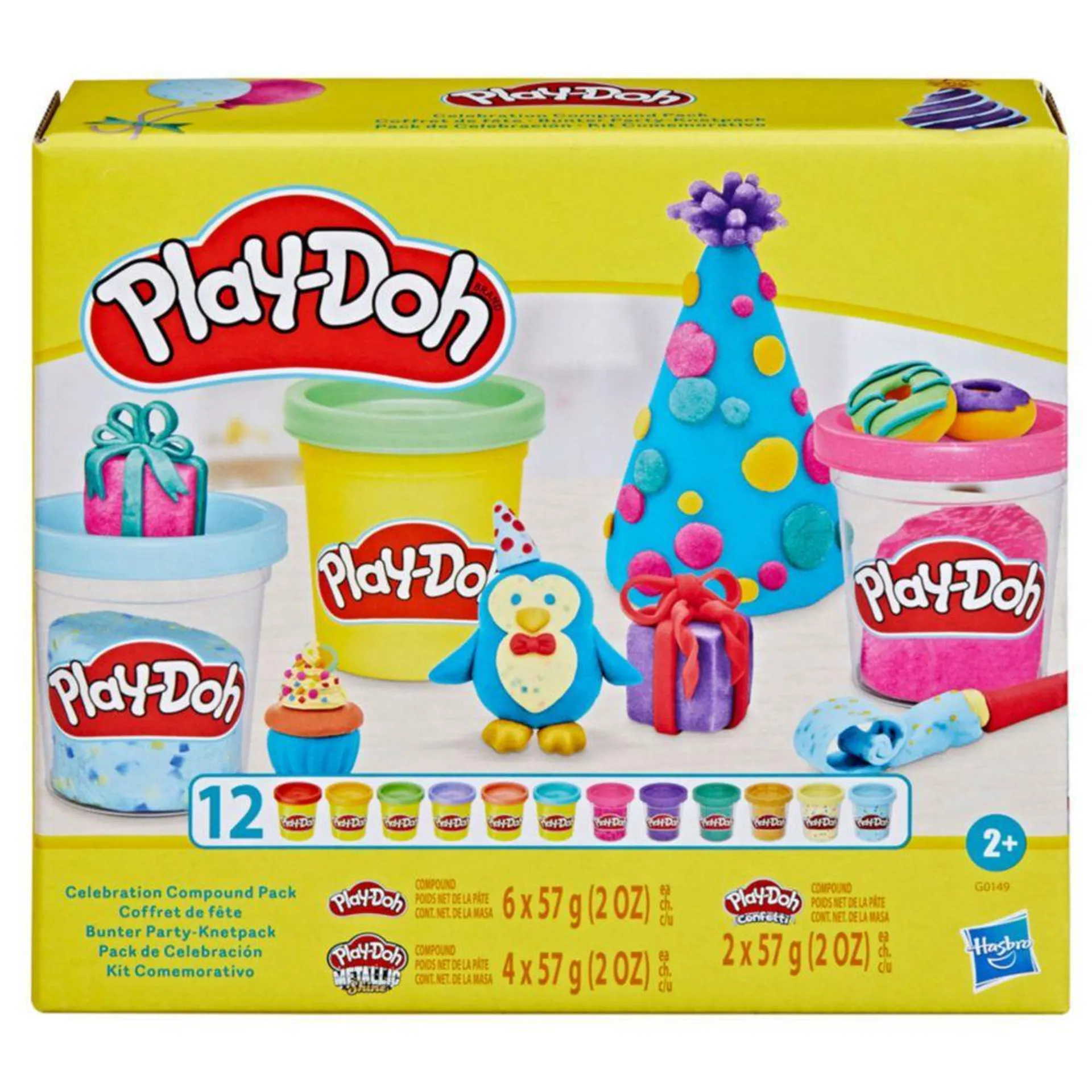 Masas y Plastilinas Play Doh Pack de Celebración