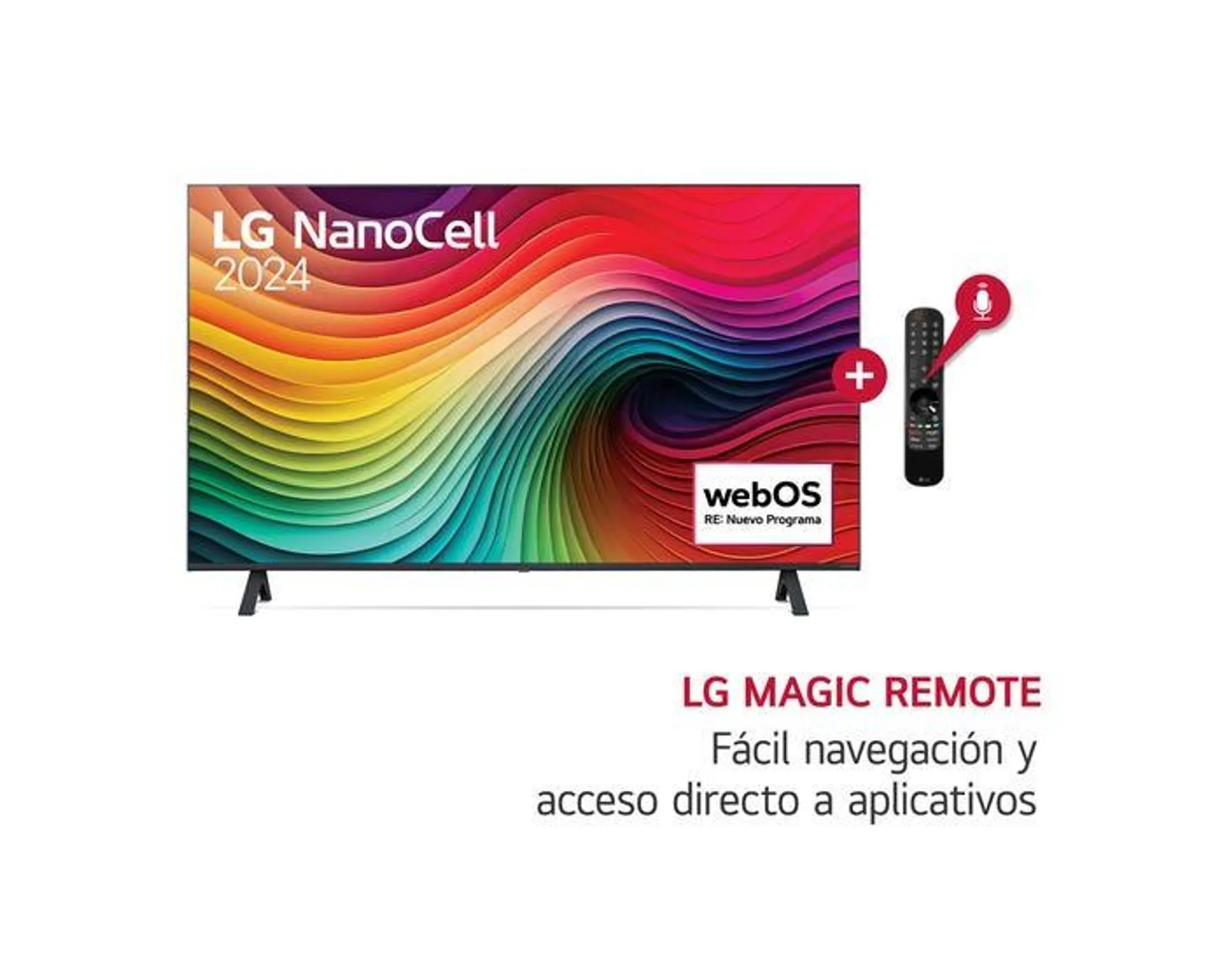 Televisor LG Smart TV 43" LED 4K Nanocell 43NANO80TSA