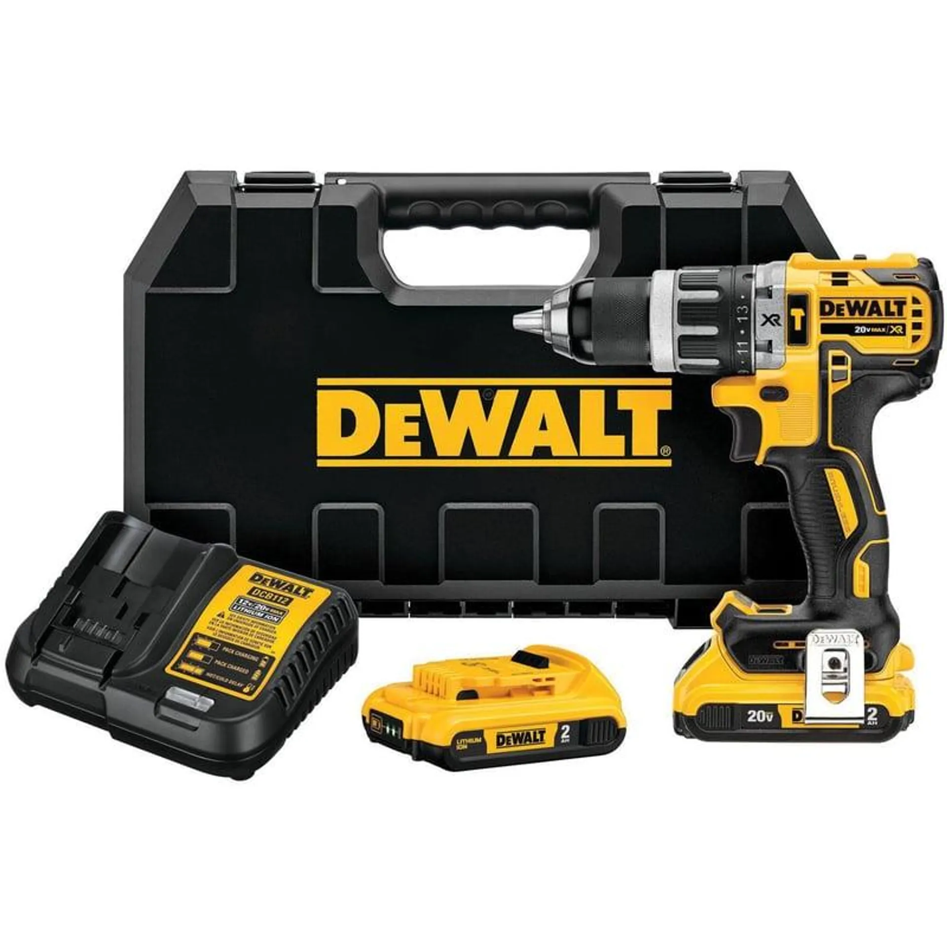 Taladro Percutor Inalambrico 1/2" 20V Brushless DCD796D2 Dewalt