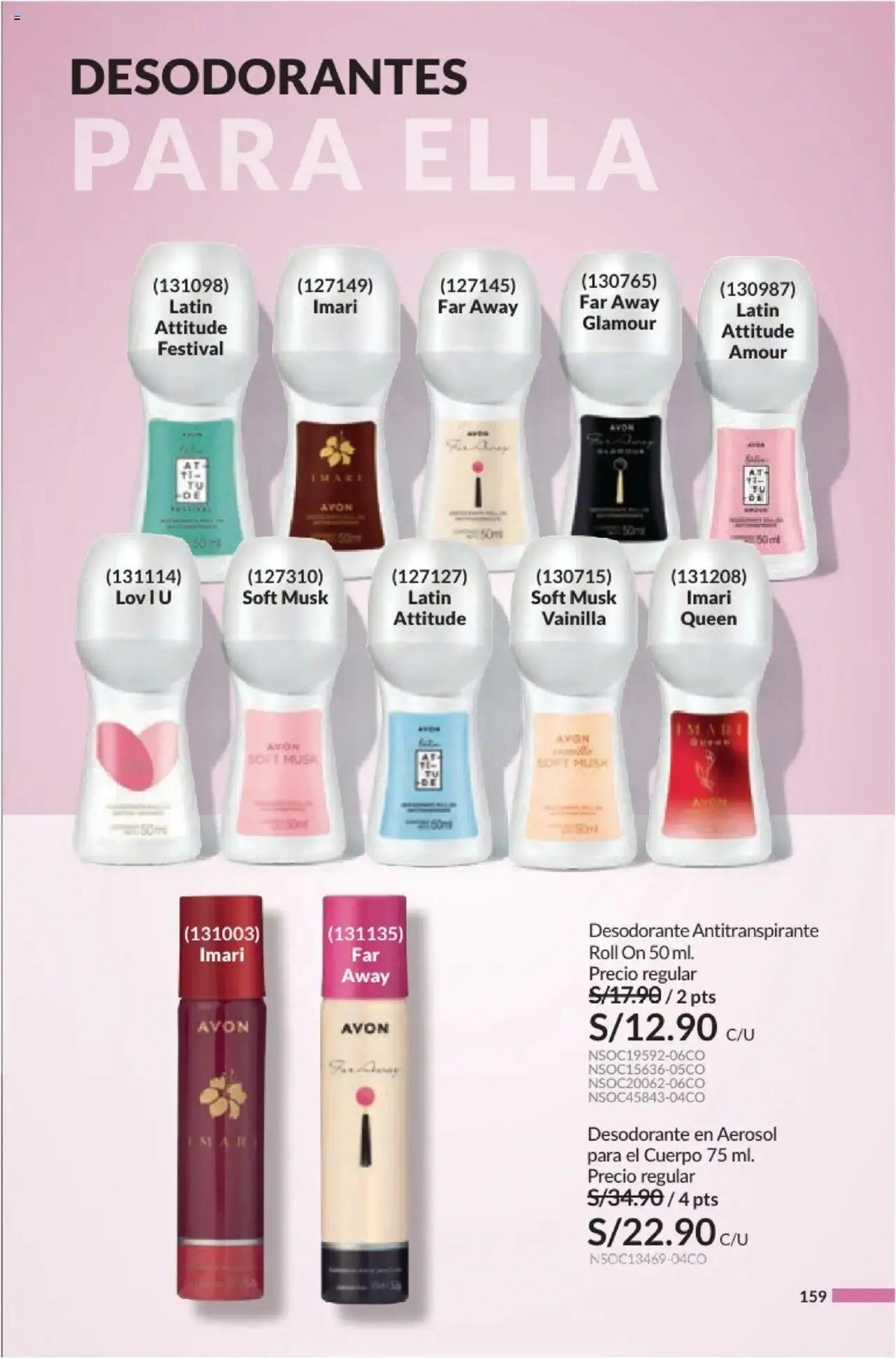 Catalogo de Avon - Campaña 14 10 de octubre al 31 de diciembre 2024 - Pag 159